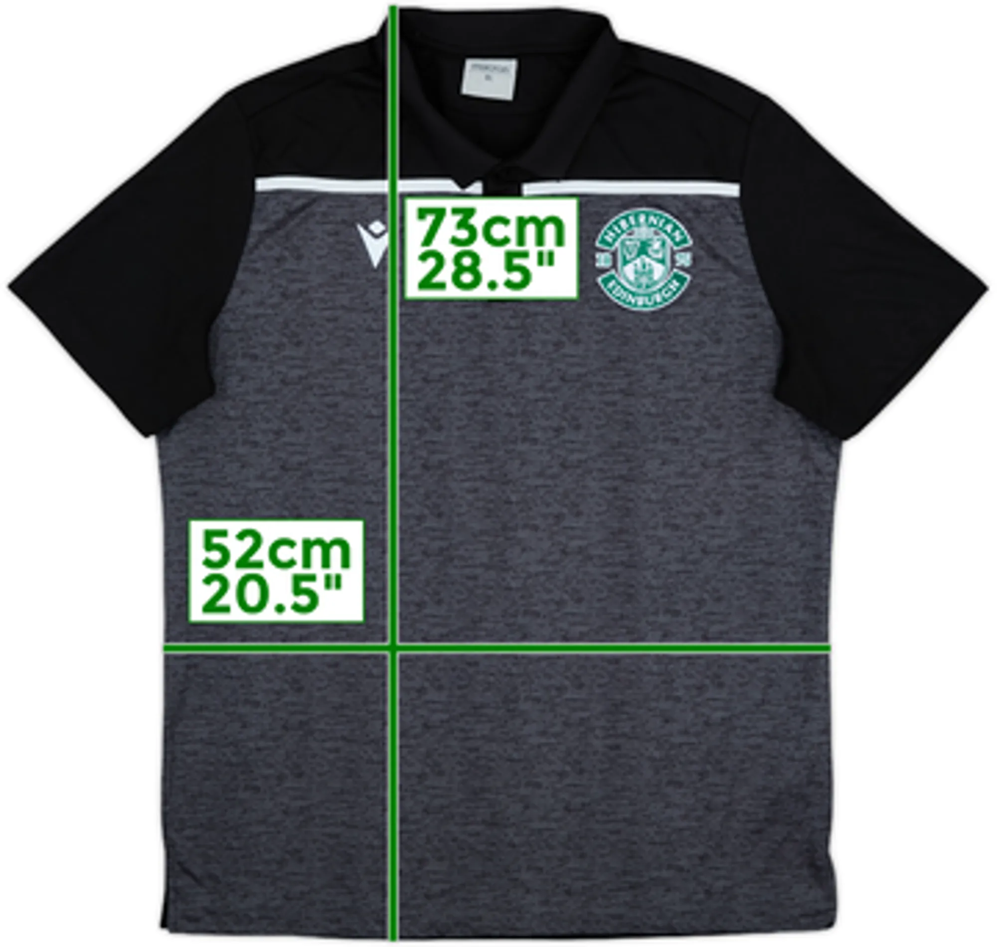 2019-20 Hibernian Macron Polo Shirt - 10/10 - (XL)