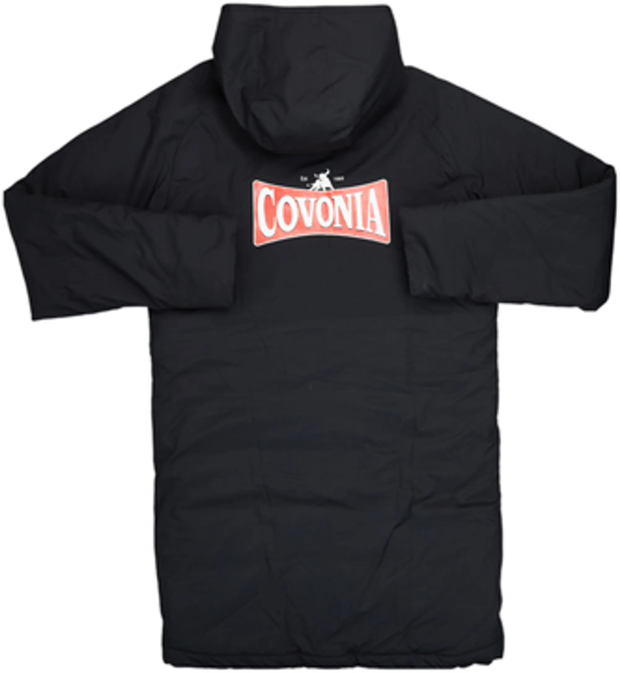 2020-21 Huddersfield Umbro Player Issue Hooded Padded Bench Coat #30 - 6/10 - (M)