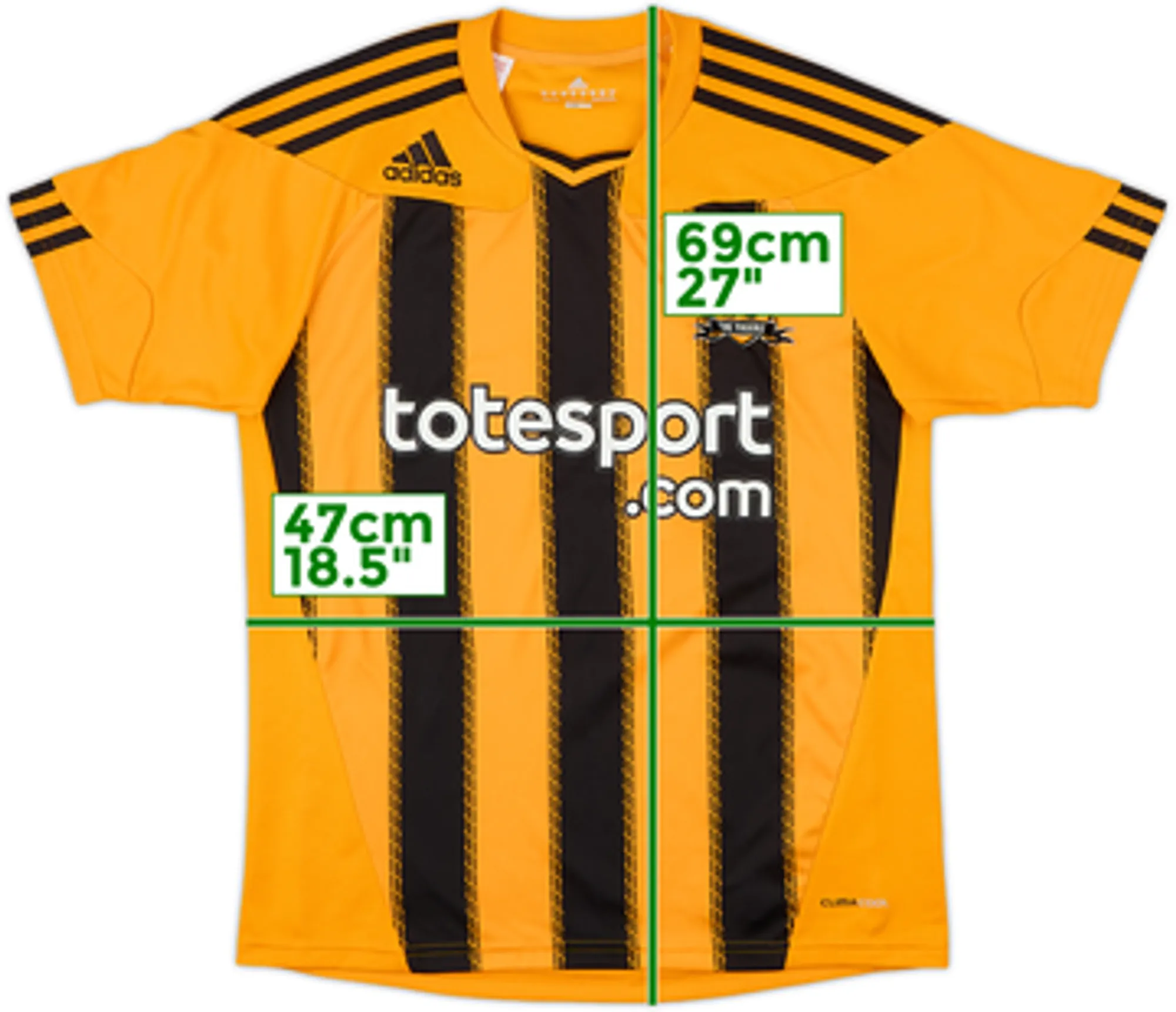 2010-11 Hull City Home Shirt - 5/10 - (XS)