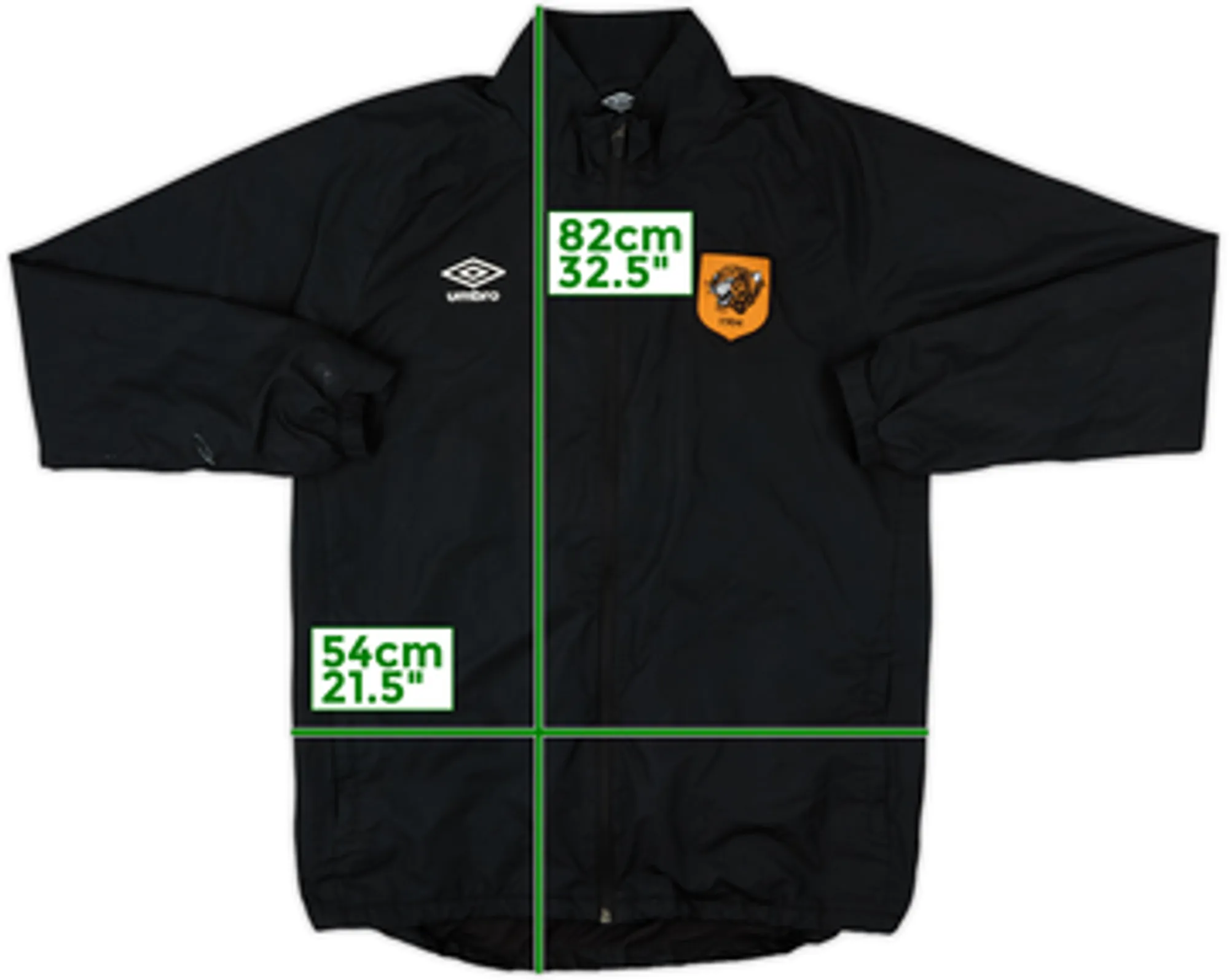 2018-19 Hull Umbro Track Jacket - 9/10 - (M)