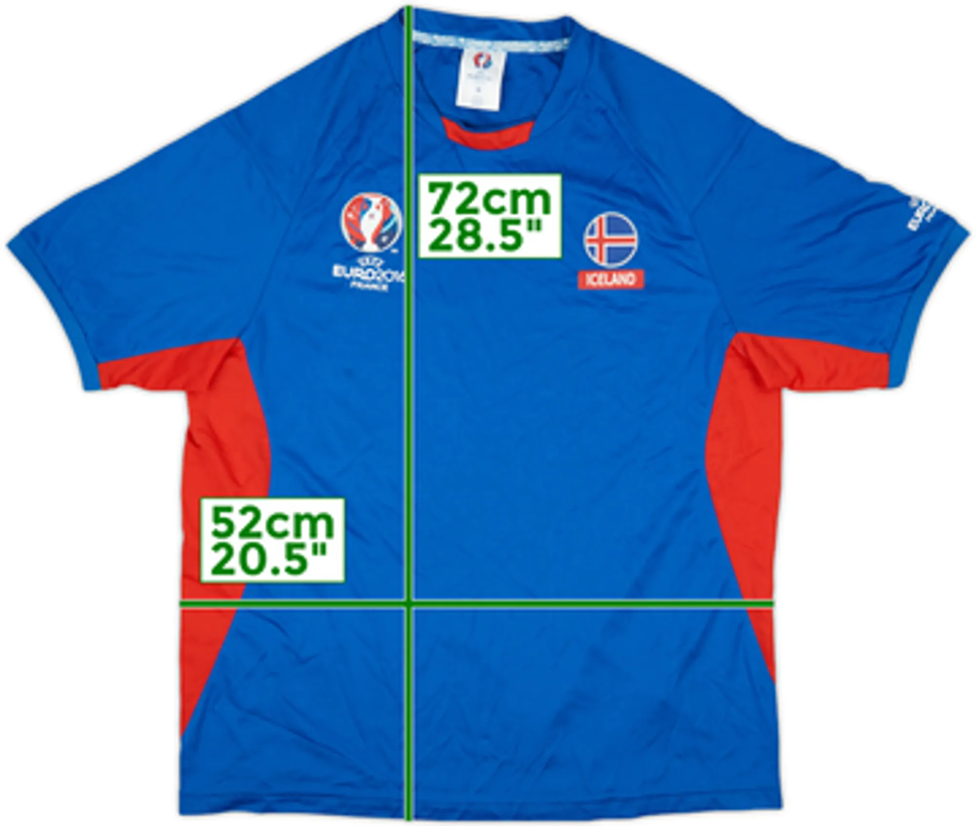 2016 Iceland Training/Leisure Shirt - 8/10 - (M)