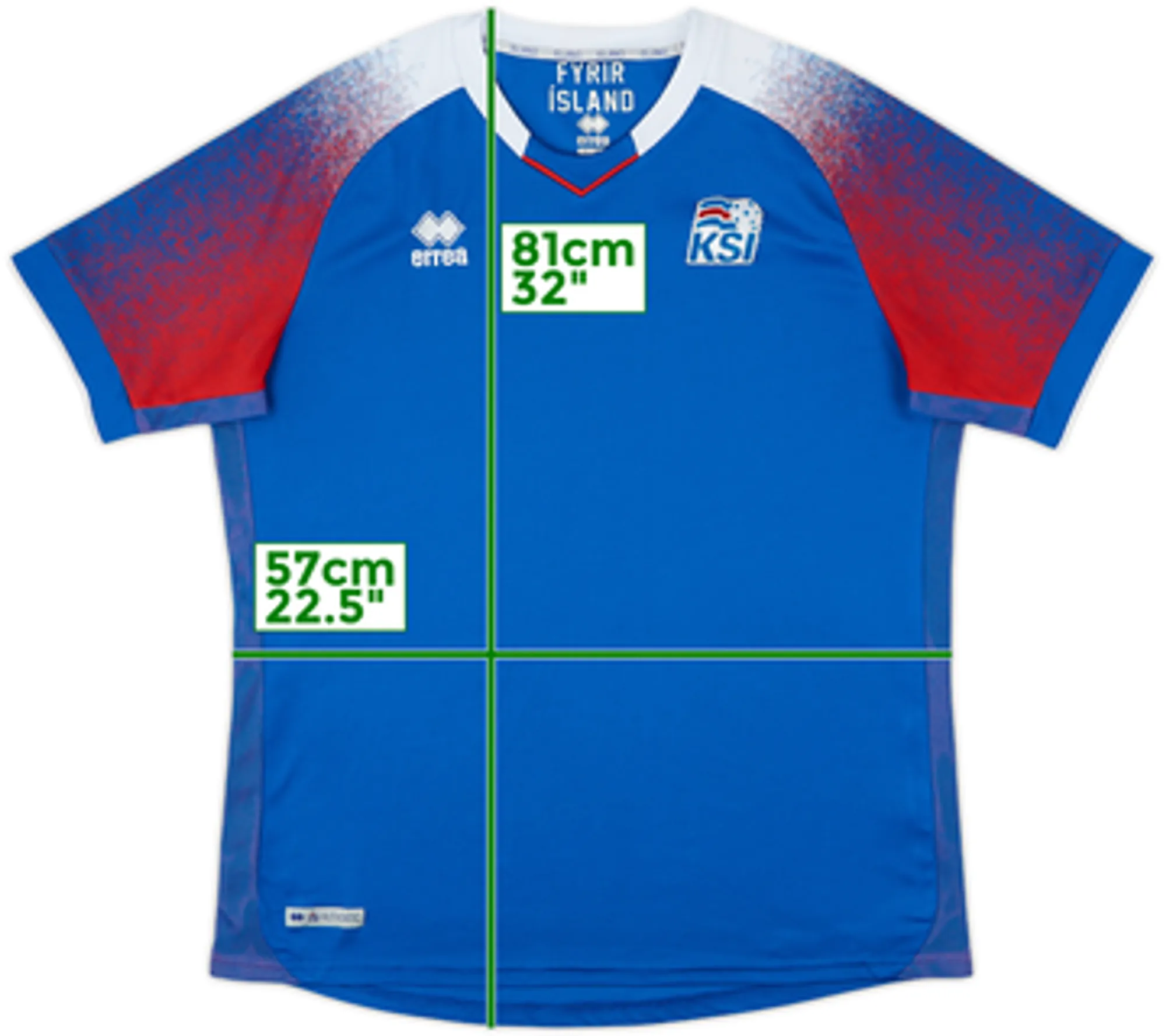 2018-19 Iceland Home Shirt - 9/10 - (XL)