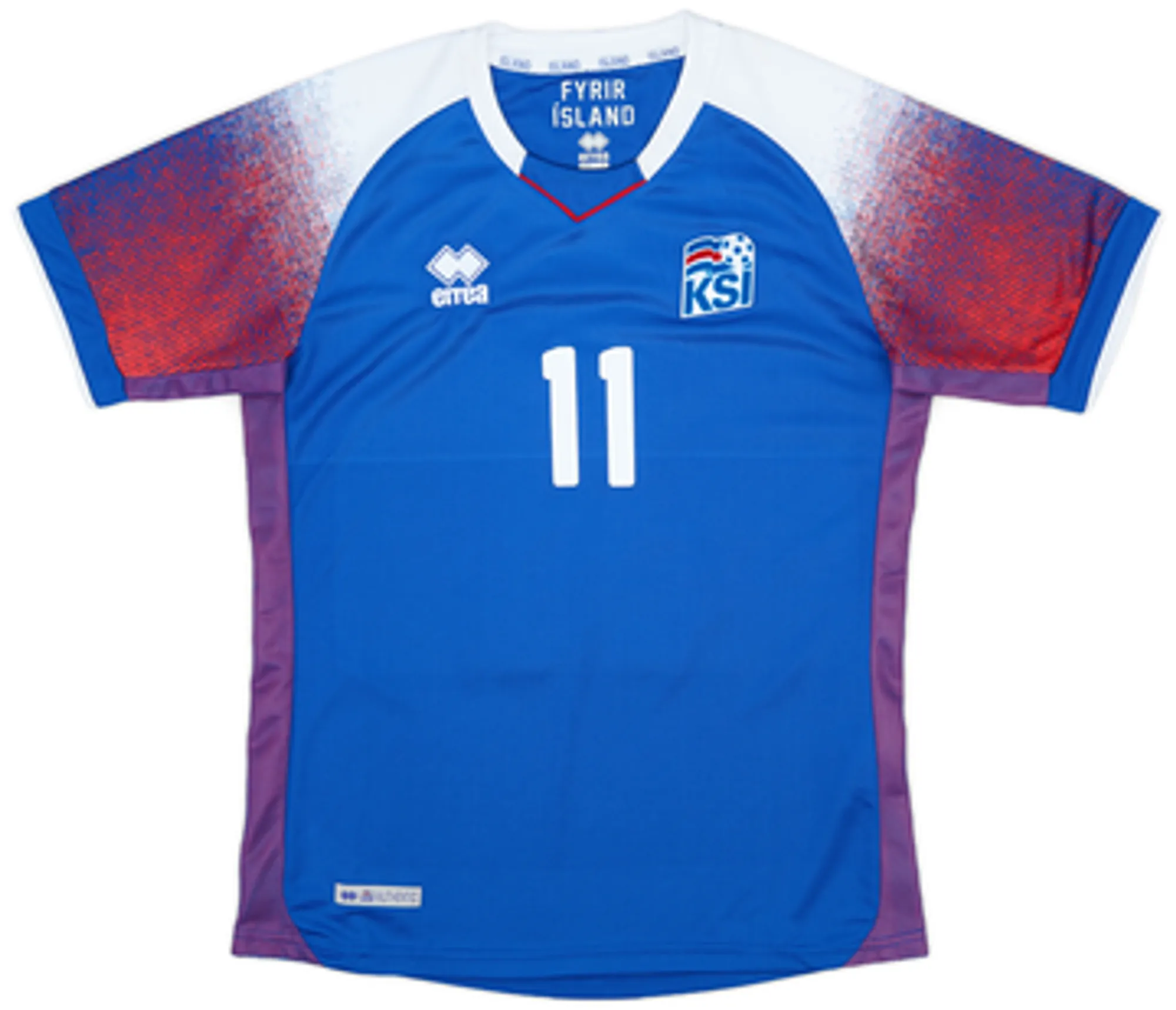 2018-19 Iceland Home Shirt Einarsson #11 - 9/10 - (S)