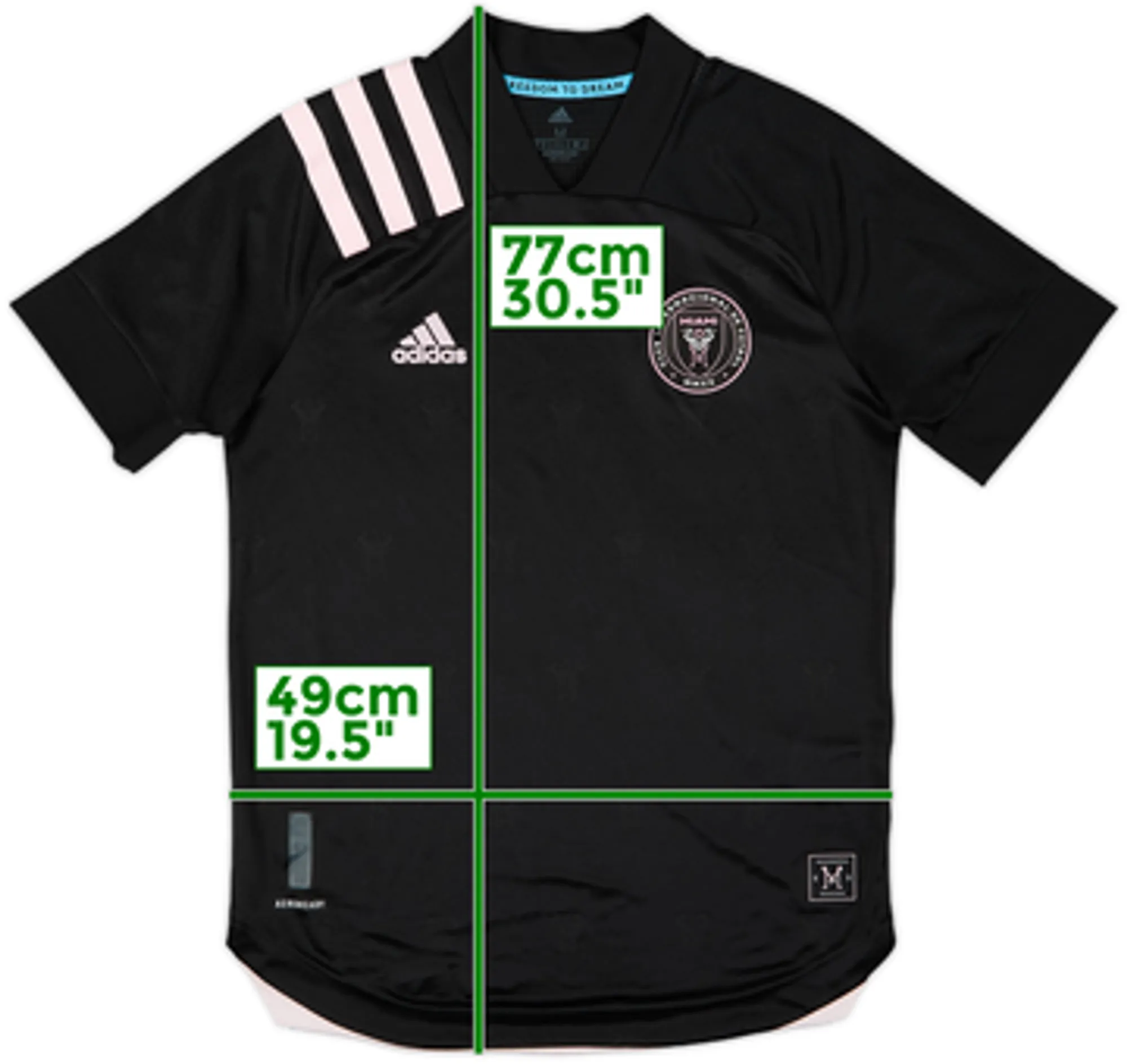2020 Inter Miami Authentic Away Shirt - 7/10 - (M)