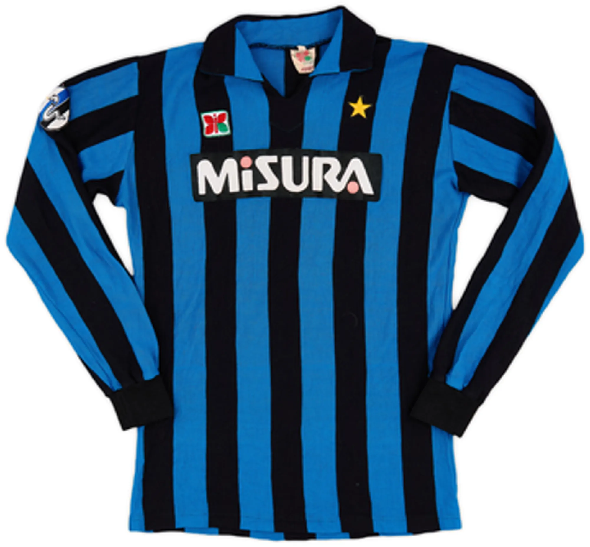 1983-86 Inter Milan Home L/S Shirt - 7/10 - (L)