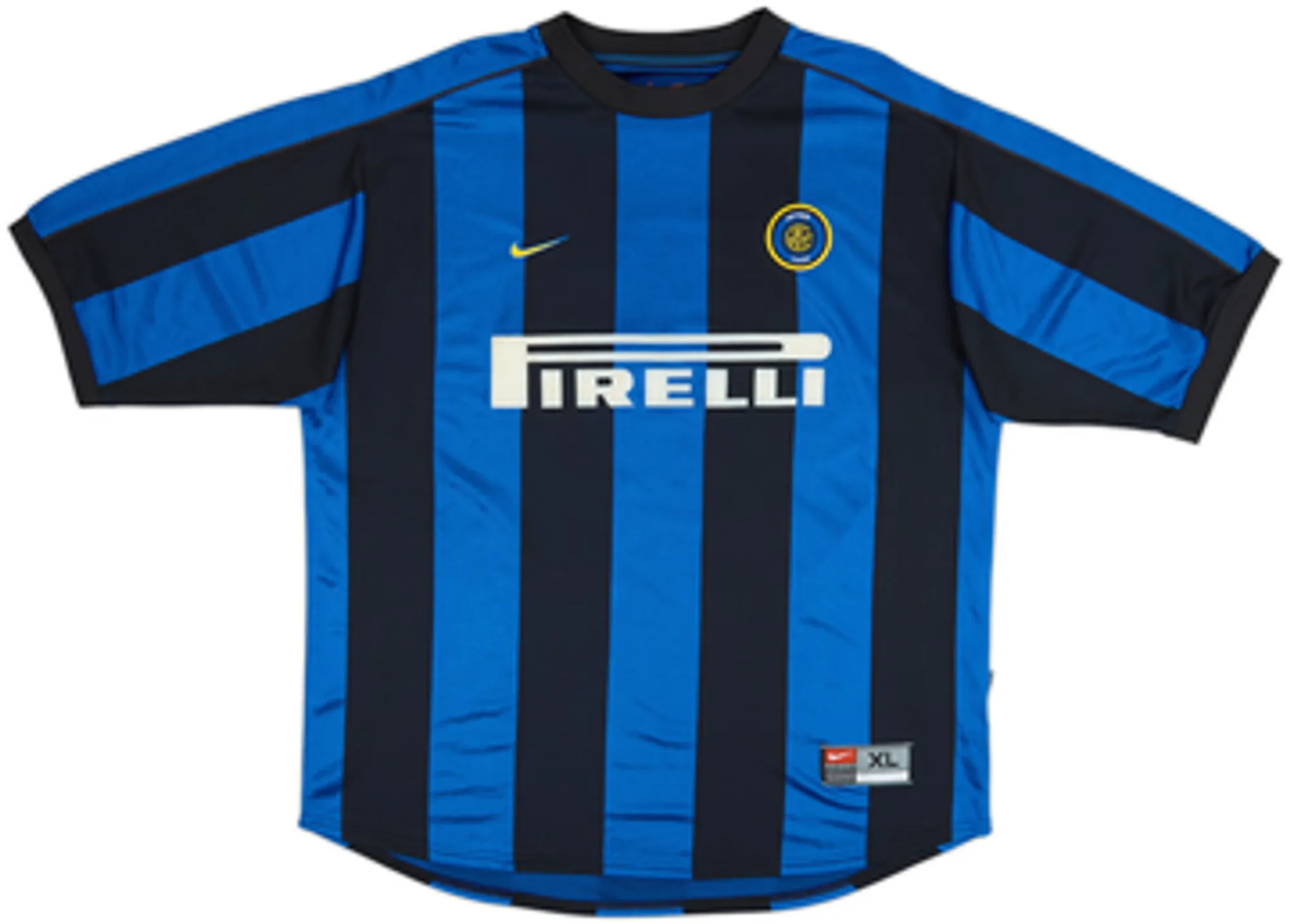 1999-00 Inter Milan Home Shirt Ronaldo #9 - 8/10 - (L)