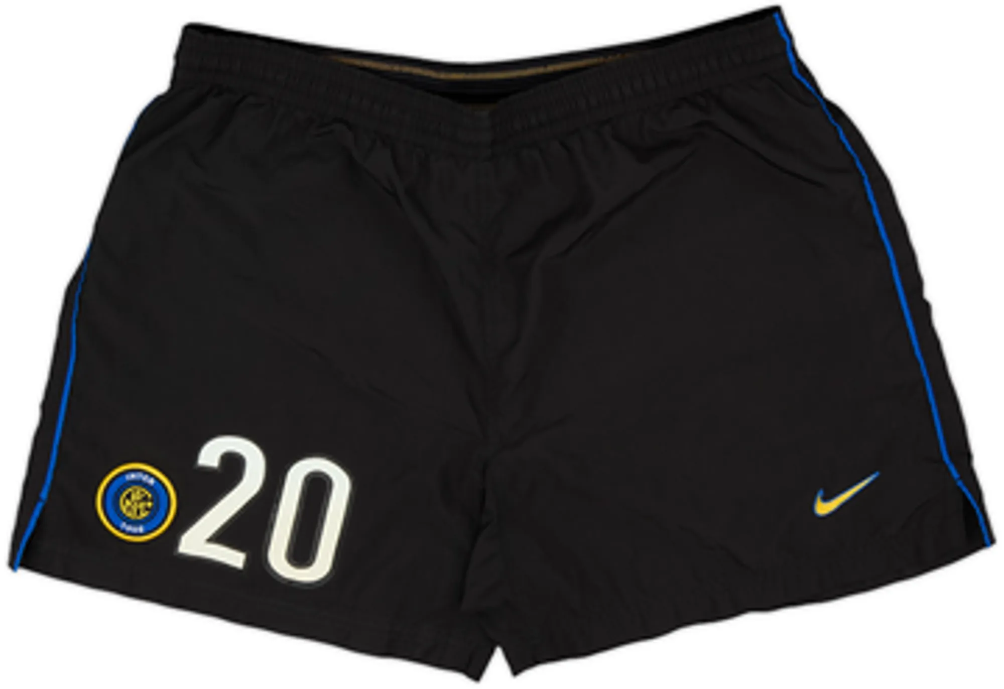 2000-01 Inter Milan Home Shorts #20 - 6/10 - (L)