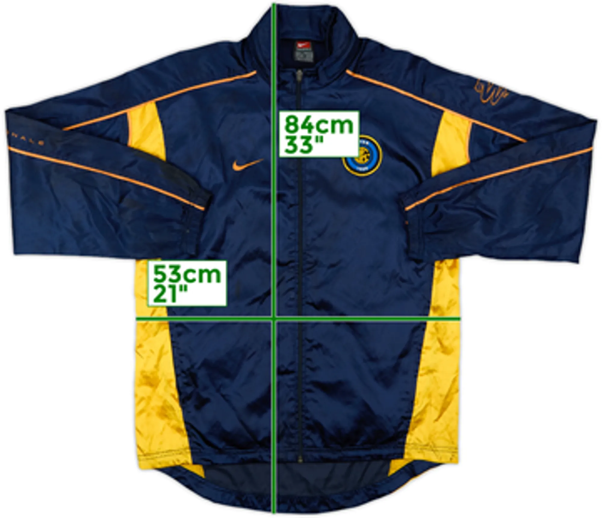2001-02 Inter Milan Nike Rain Jacket - 8/10 - (S)