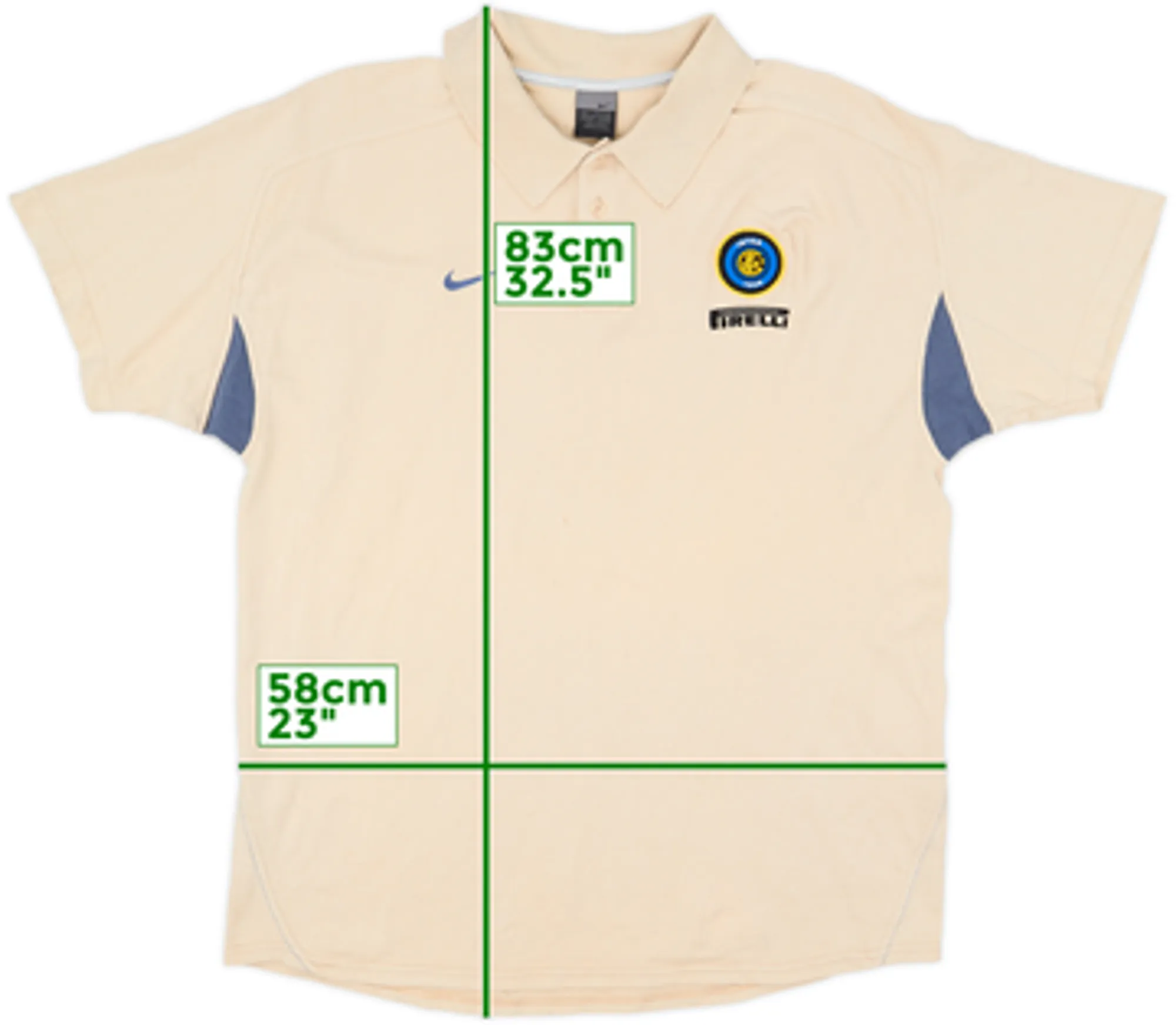 2002-03 Inter Milan Nike Polo Shirt - 7/10 - (L)