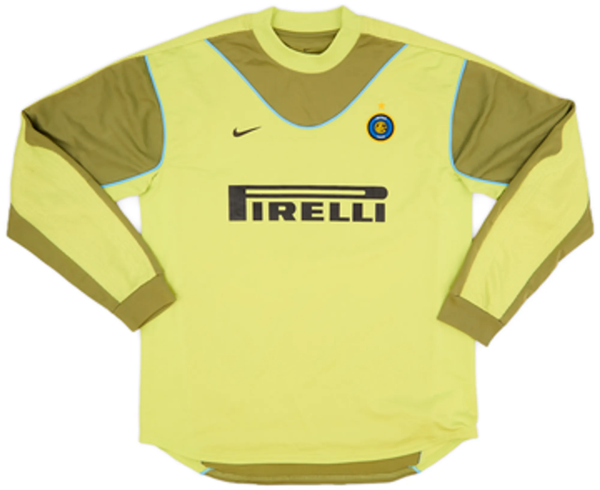 2003-04 Inter Milan GK Shirt Cordaz #1 - 6/10 - (XL)