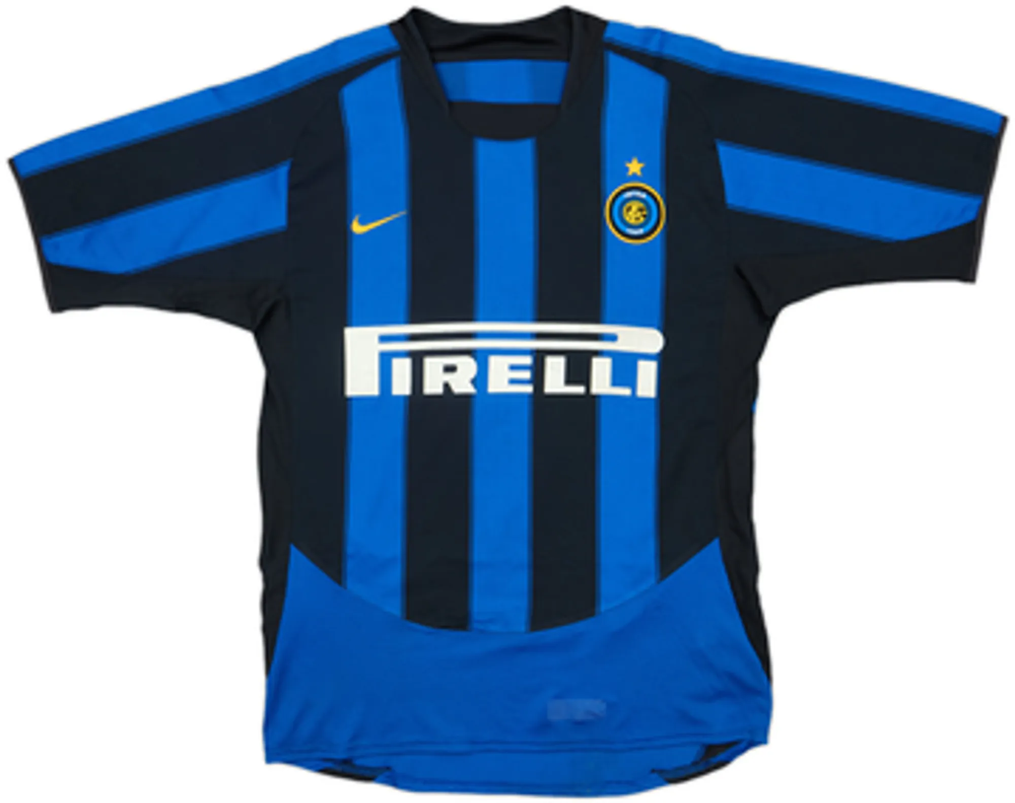 2003-04 Inter Milan Home Shirt J.Zanetti #4 - 6/10 - (S)