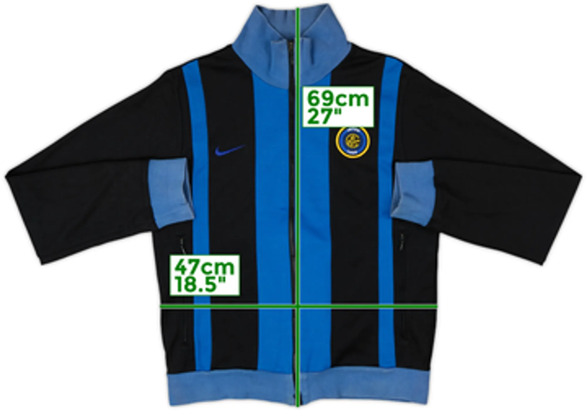 2005-06 Inter Milan Nike Track Jacket - 7/10 - (L)