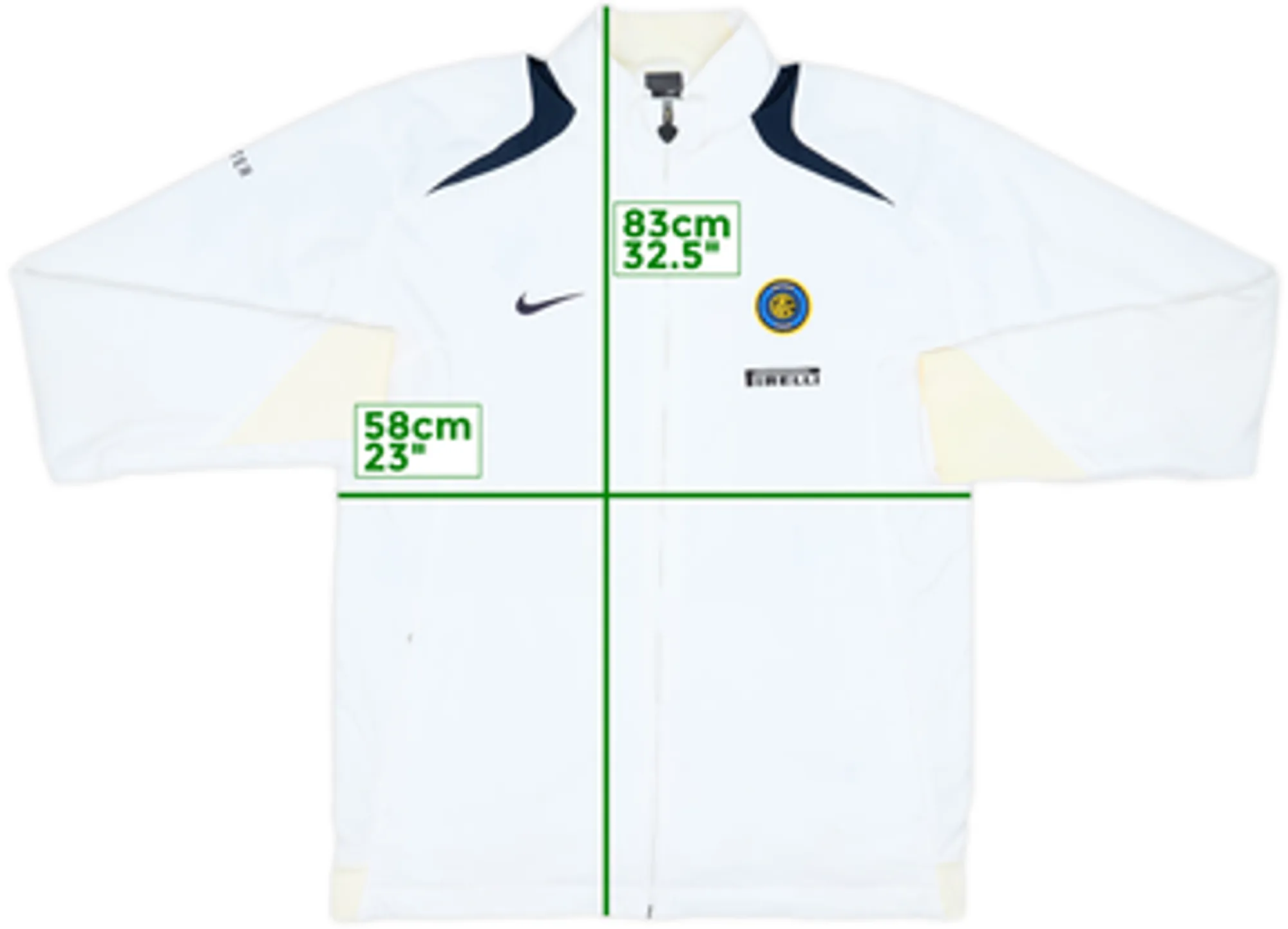 2005-06 Inter Milan Nike Track Jacket - 9/10 - (XXL)