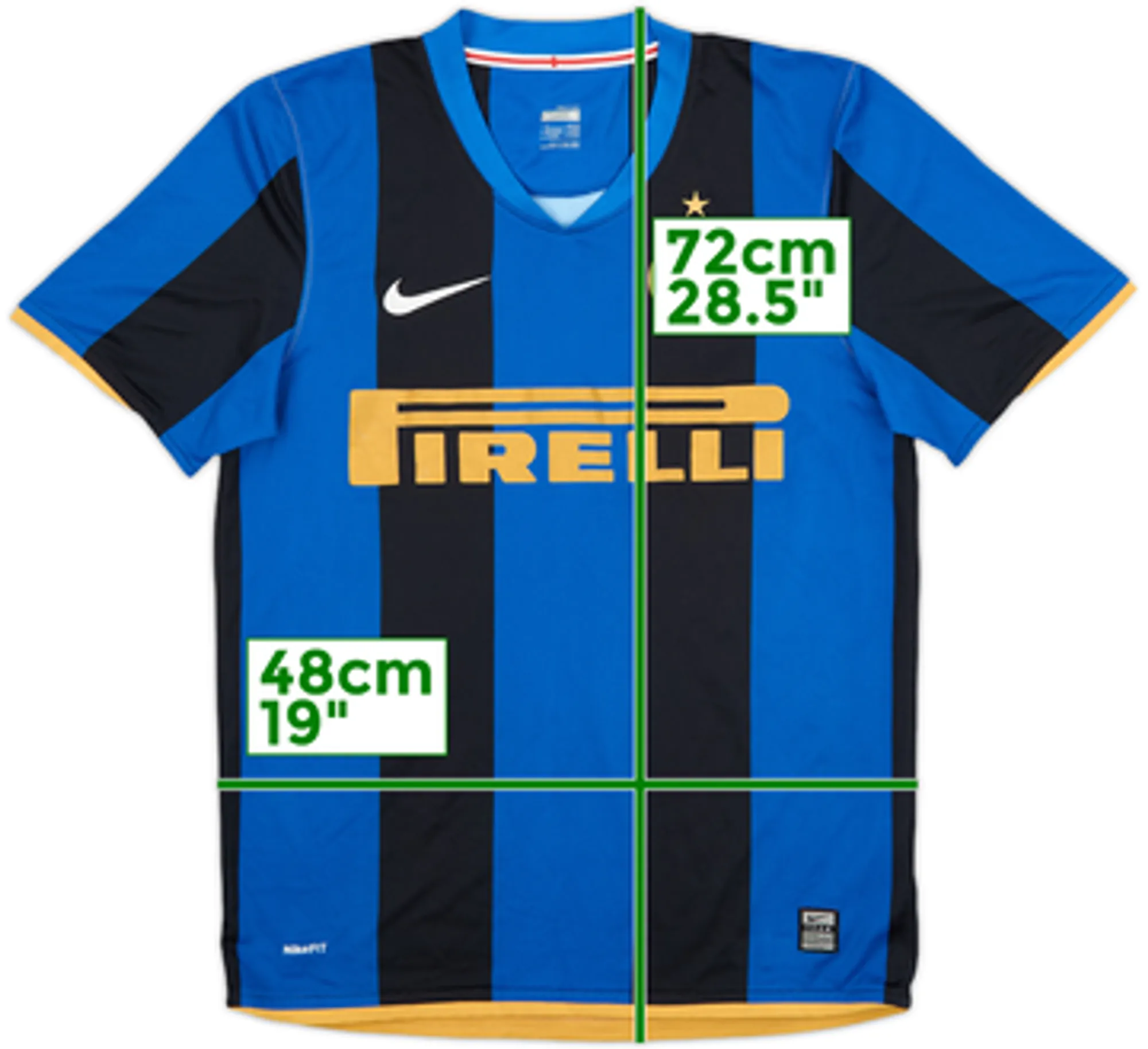 2008-09 Inter Milan Home Shirt - 7/10 - (L.Boys)
