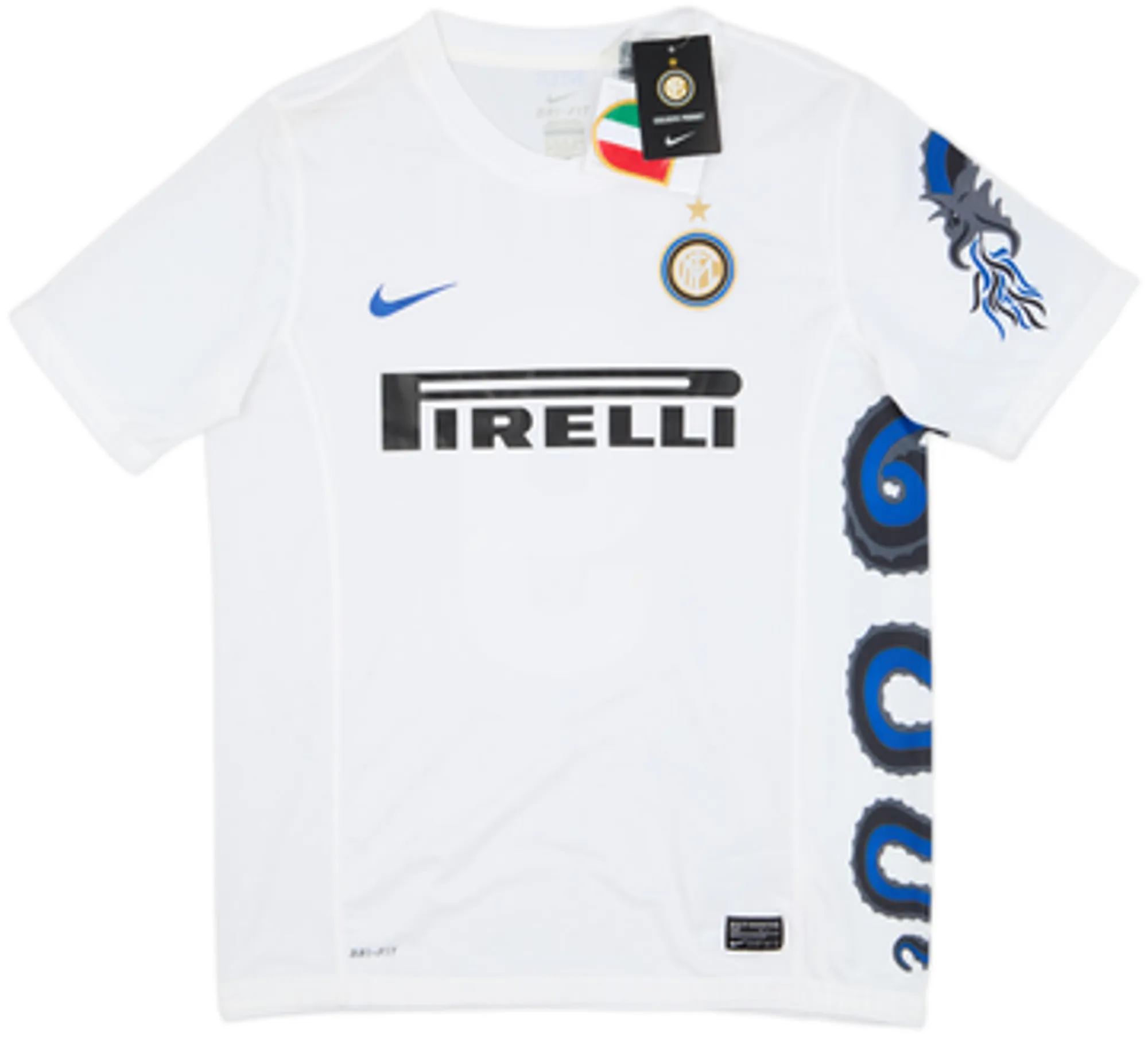 2010-11 Inter Milan Away Shirt Eto'o #9 (XL.Boys)