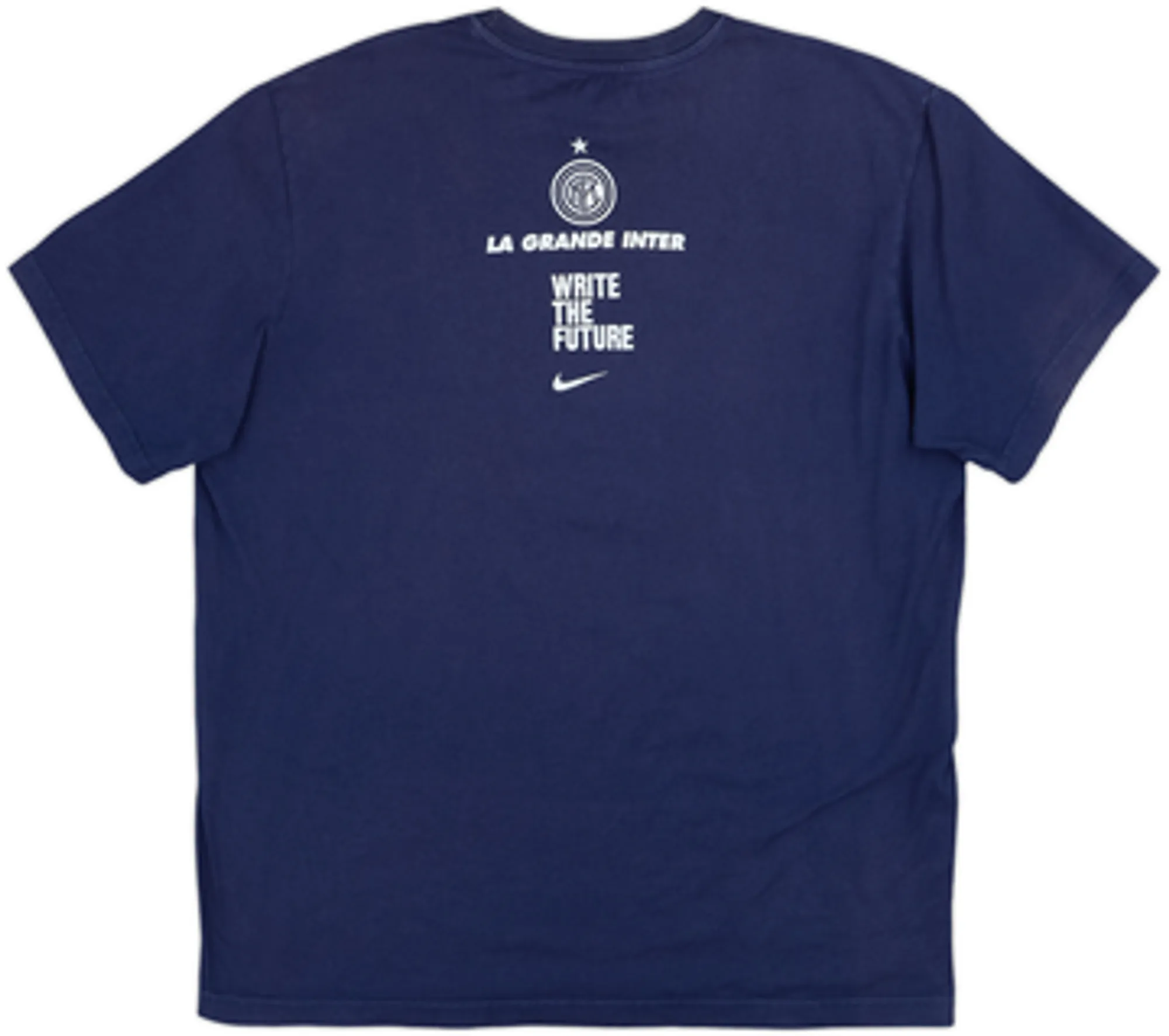 2009-10 Inter Milan Nike 'Campioni D'Europa' Cotton Tee - 8/10 - (XL)
