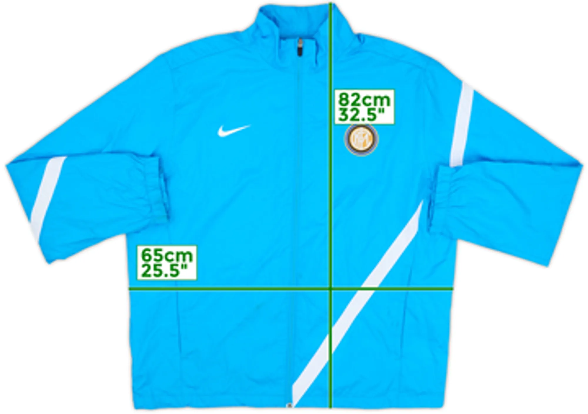2011-12 Inter Milan Nike Track Jacket - 7/10 - (L)