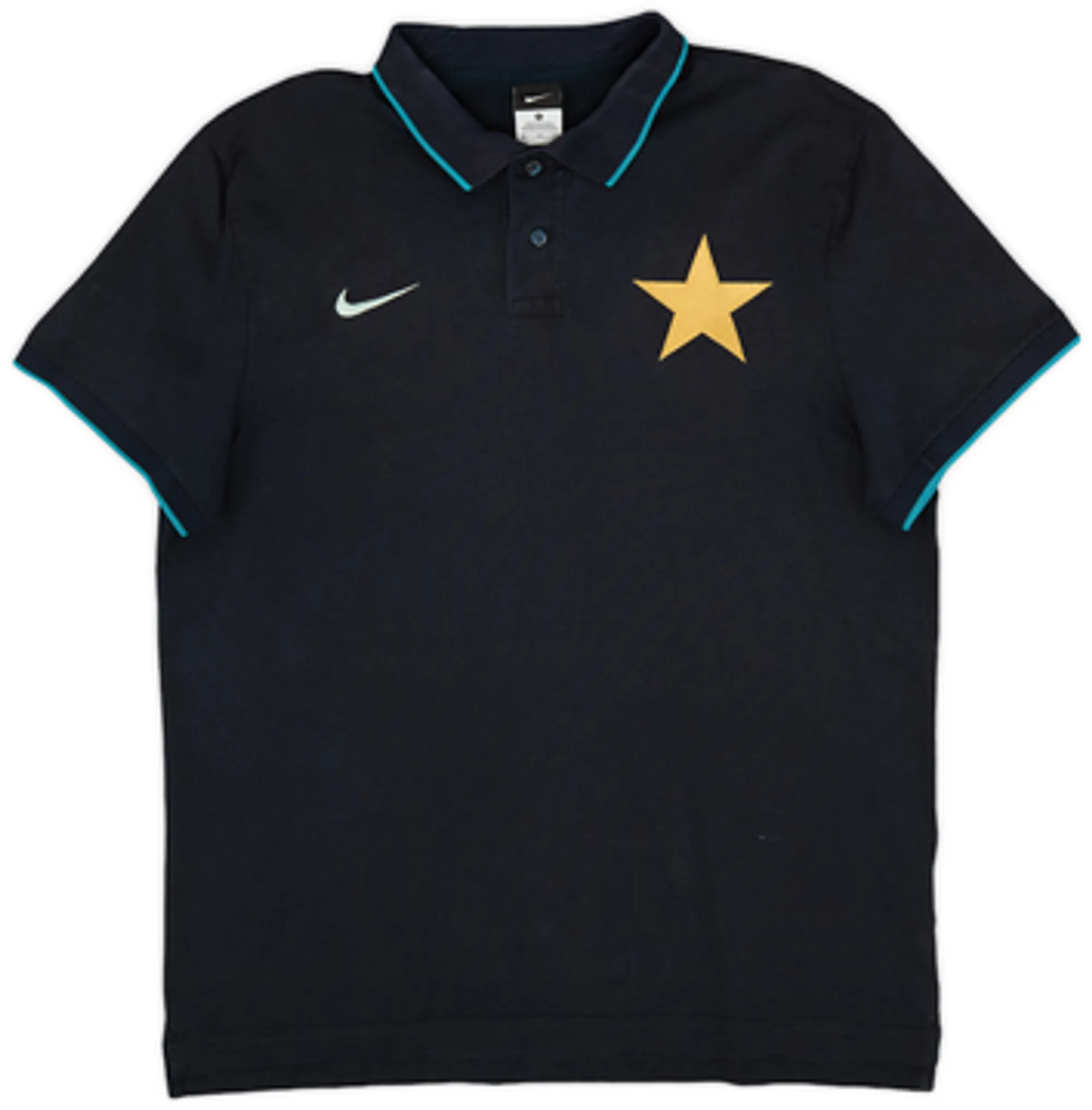 2010-11 Inter Milan Nike Polo Shirt - 9/10 - (L)