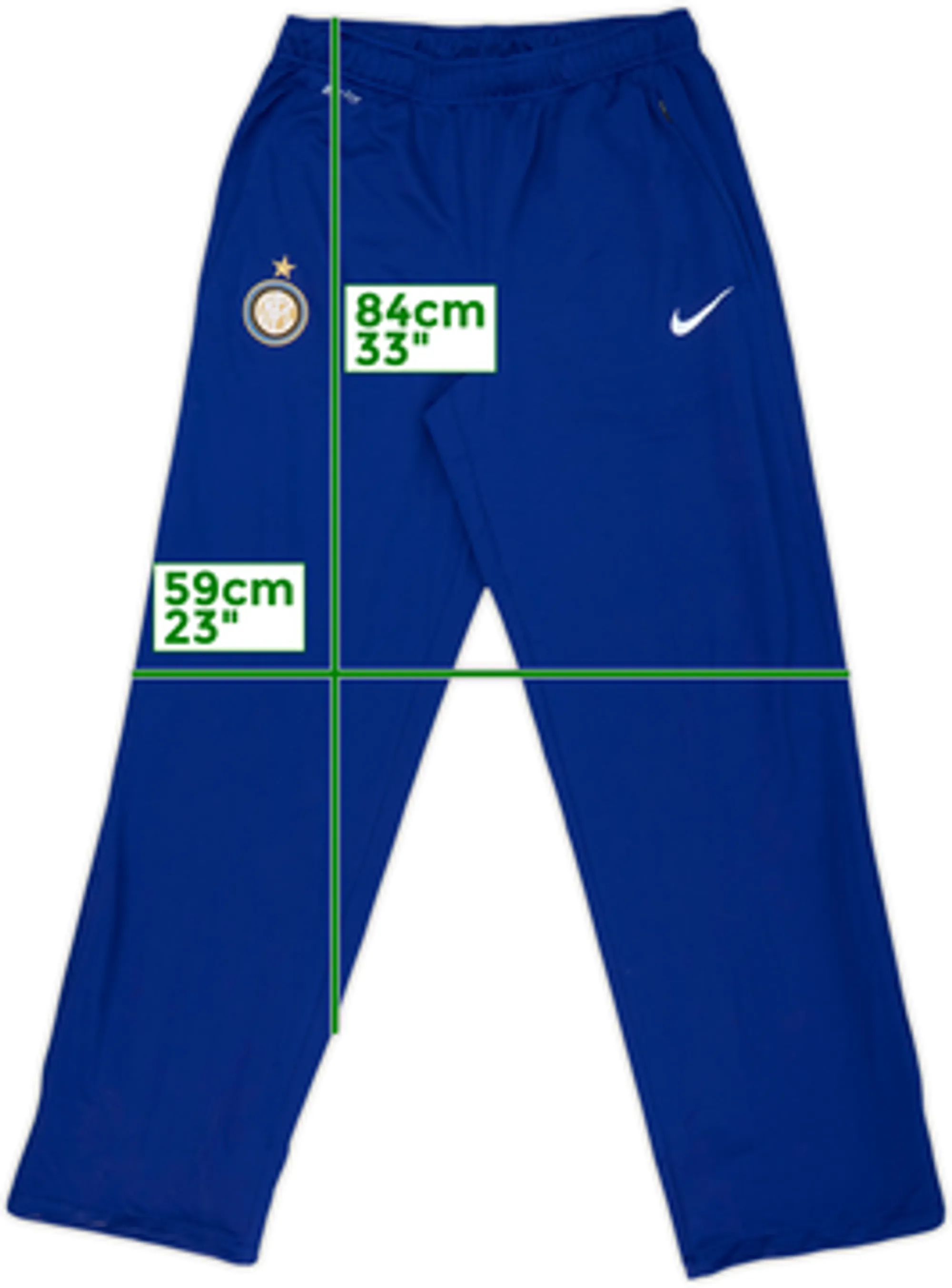 2012-13 Inter Milan Nike Track Pants/Bottoms - 9/10 - (M)