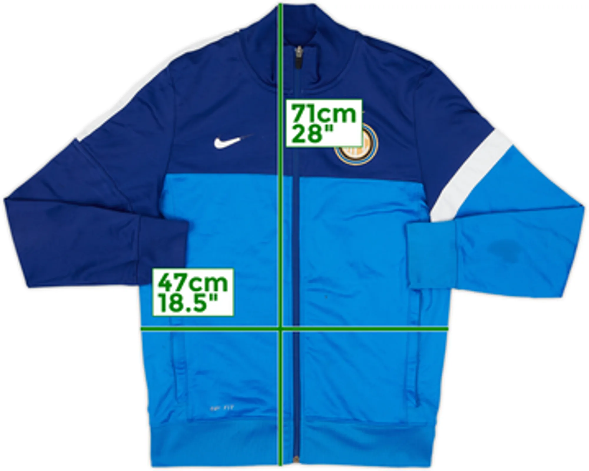 2012-13 Inter Milan Nike Track Jacket - 5/10 - (S)