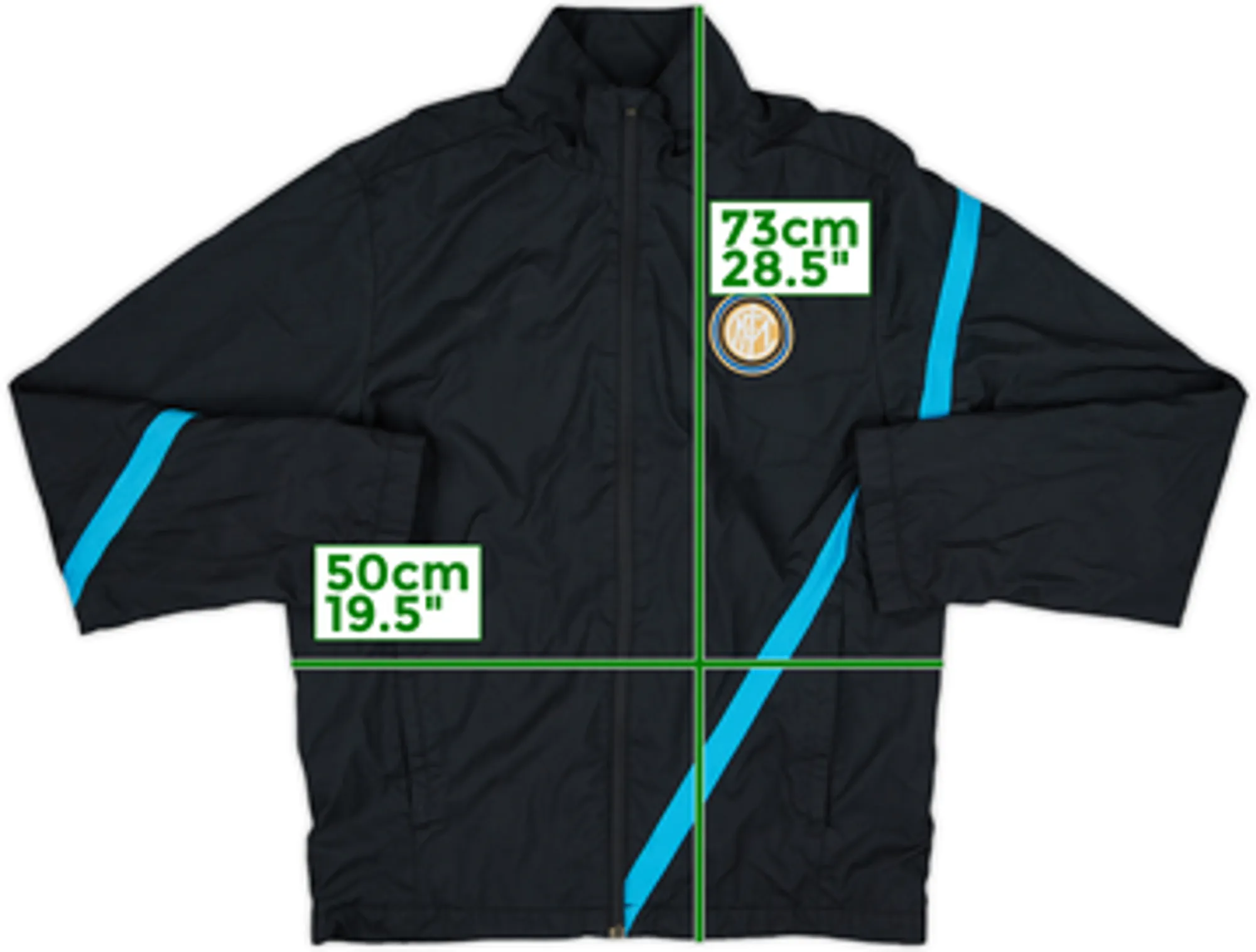 2011-12 Inter Milan Nike Track Jacket - 6/10 - (M)
