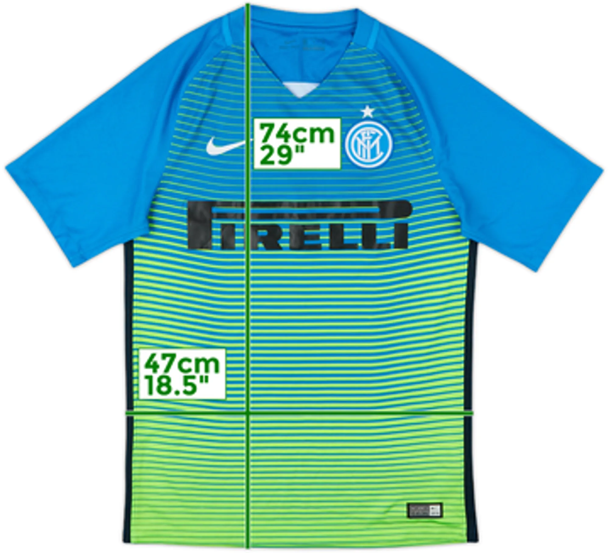 2016-17 Inter Milan Third Shirt - 8/10 - (S)