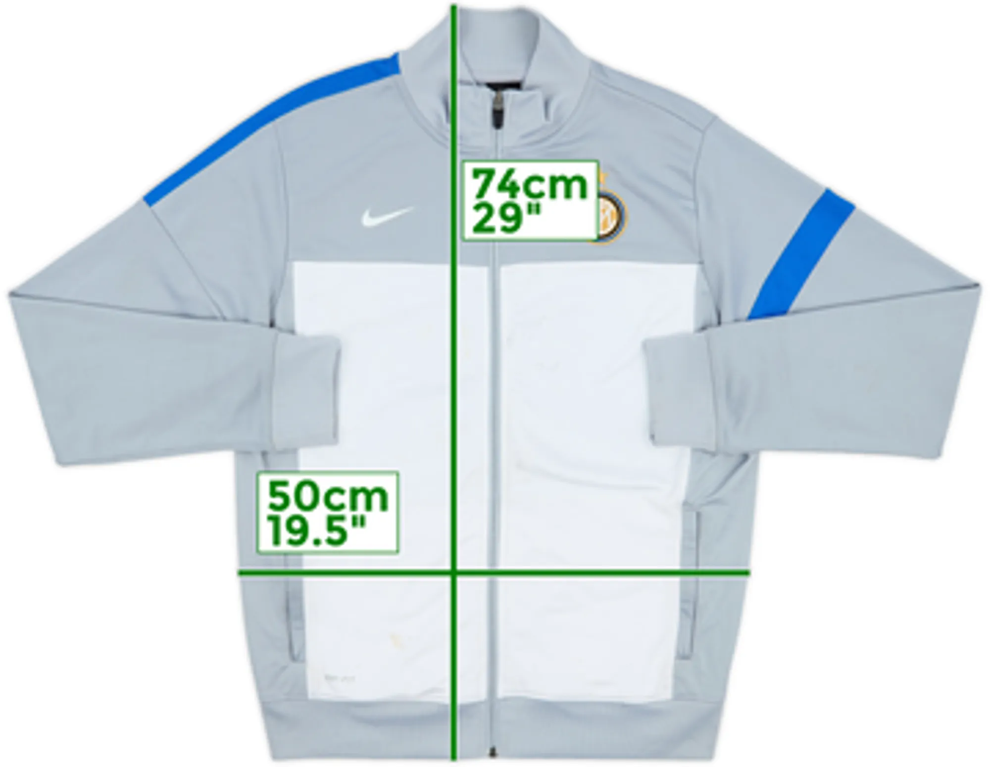 2013-14 Inter Milan Nike Track Jacket - 4/10 - (XL.Boys)