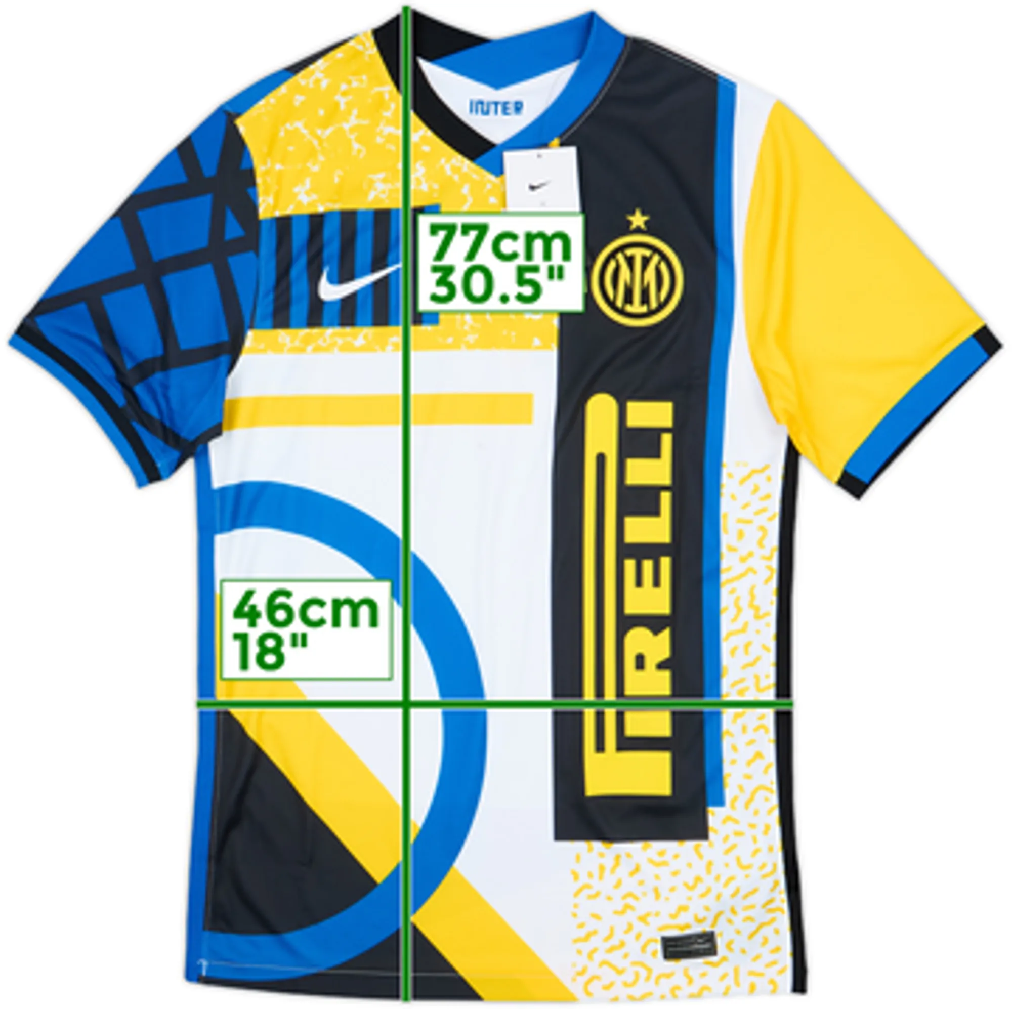 2020-21 Inter Milan Fourth Shirt (M)