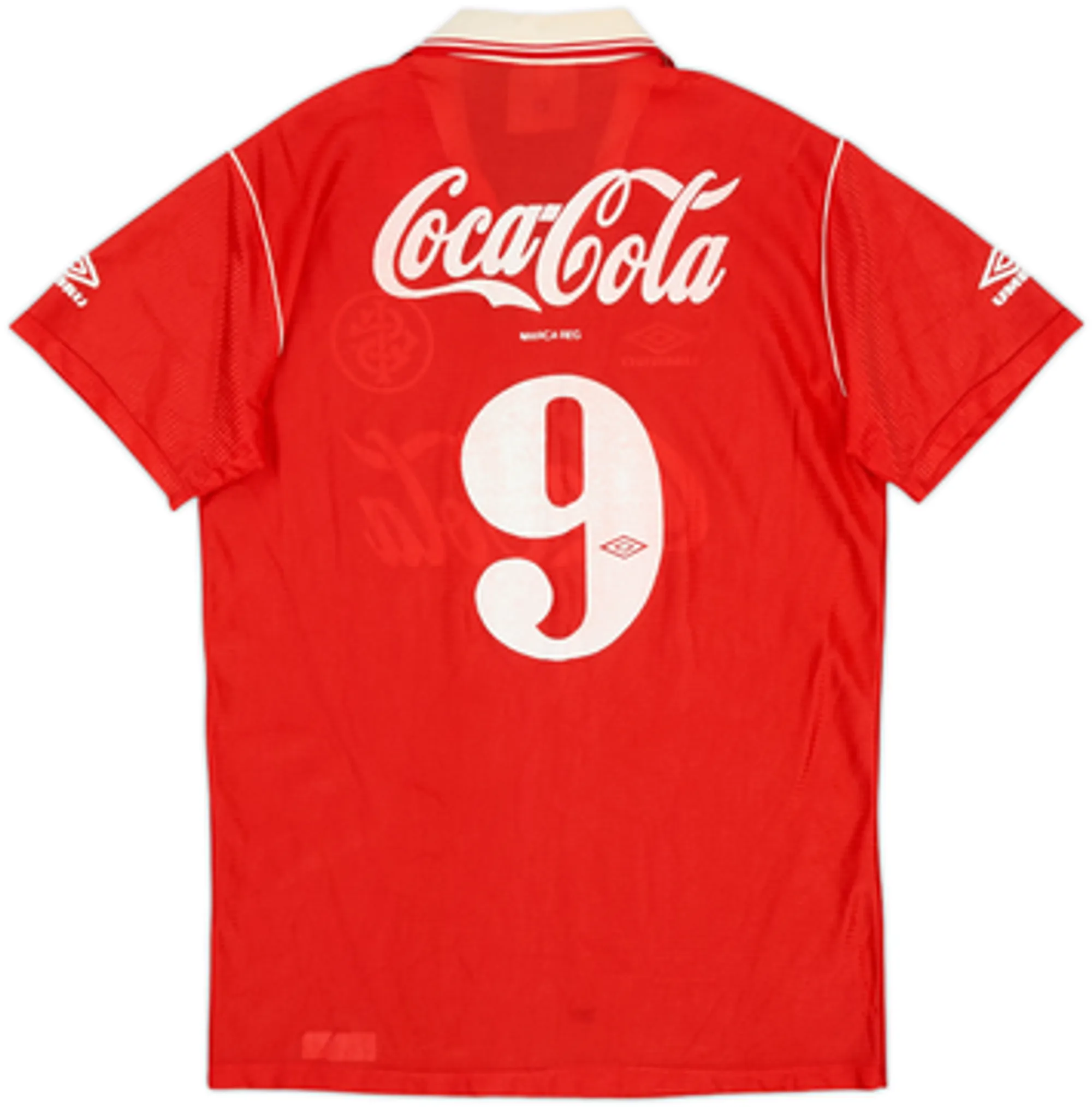 1991-93 Internacional Home Shirt #9 - 6/10 - (L)