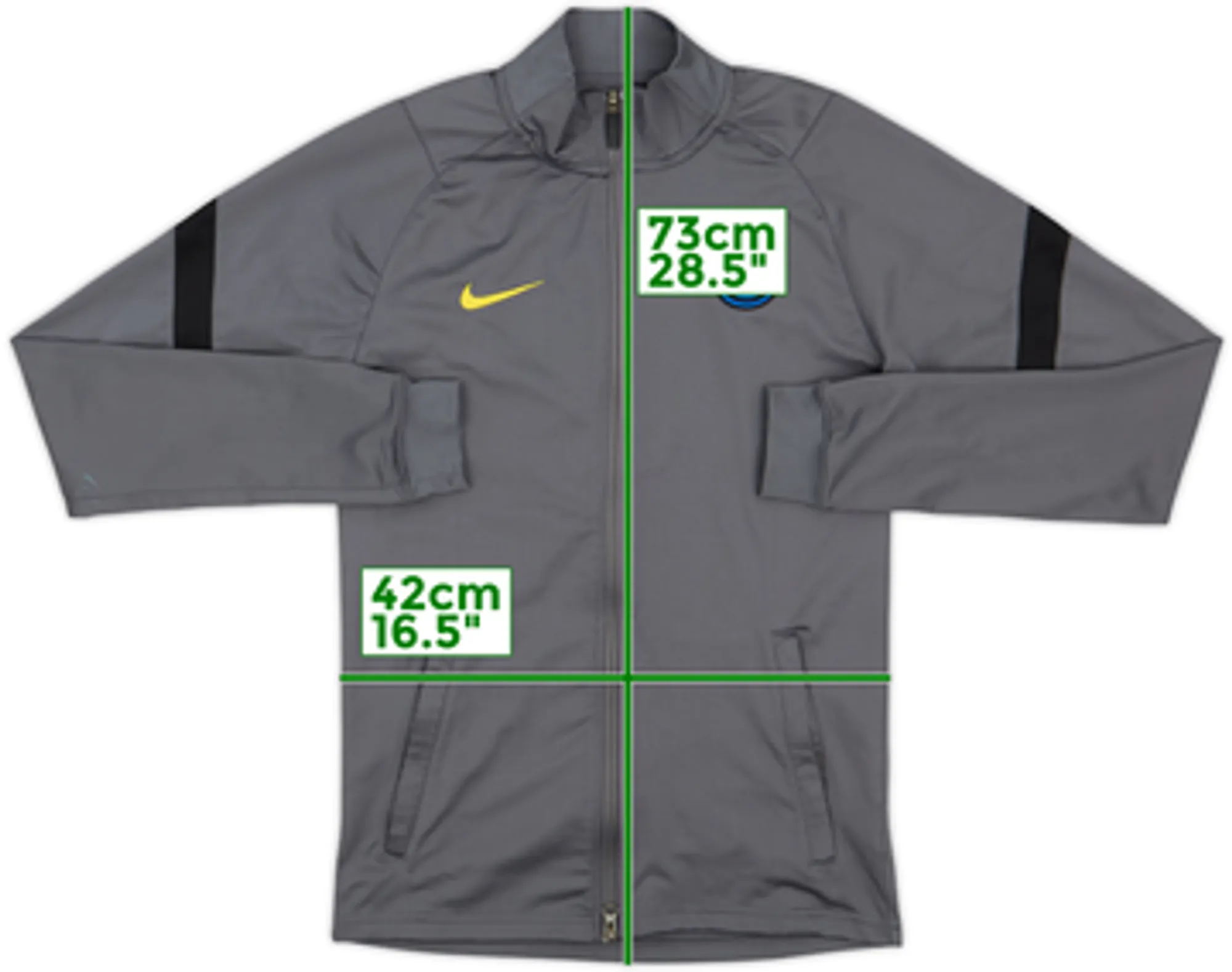 2020-21 Inter Milan Nike Track Jacket - 8/10 - (S)