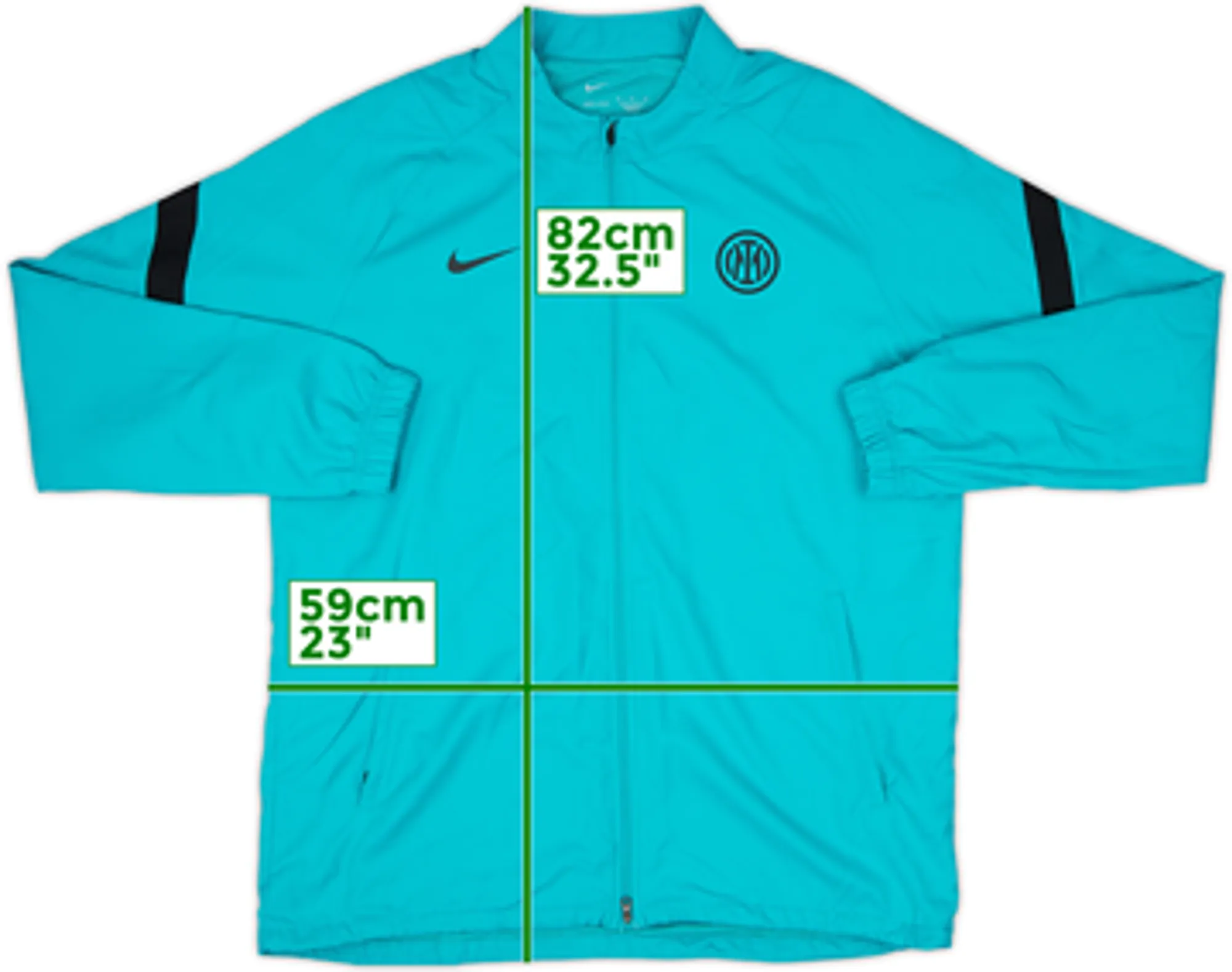 2021-22 Inter Milan Nike Track Jacket - 10/10 - (XL)