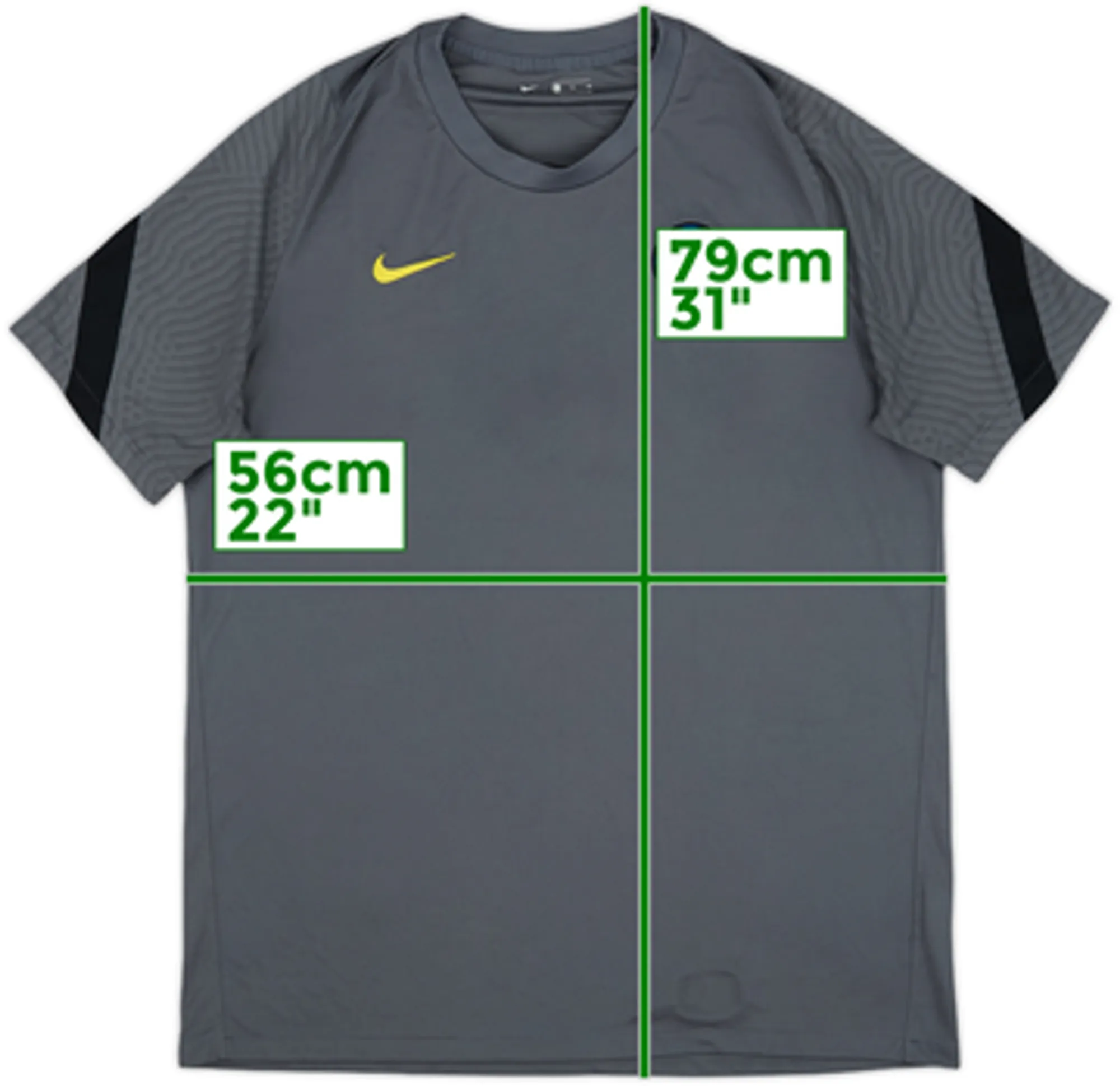 2020-21 Inter Milan Nike Training Shirt - 8/10 - (M)