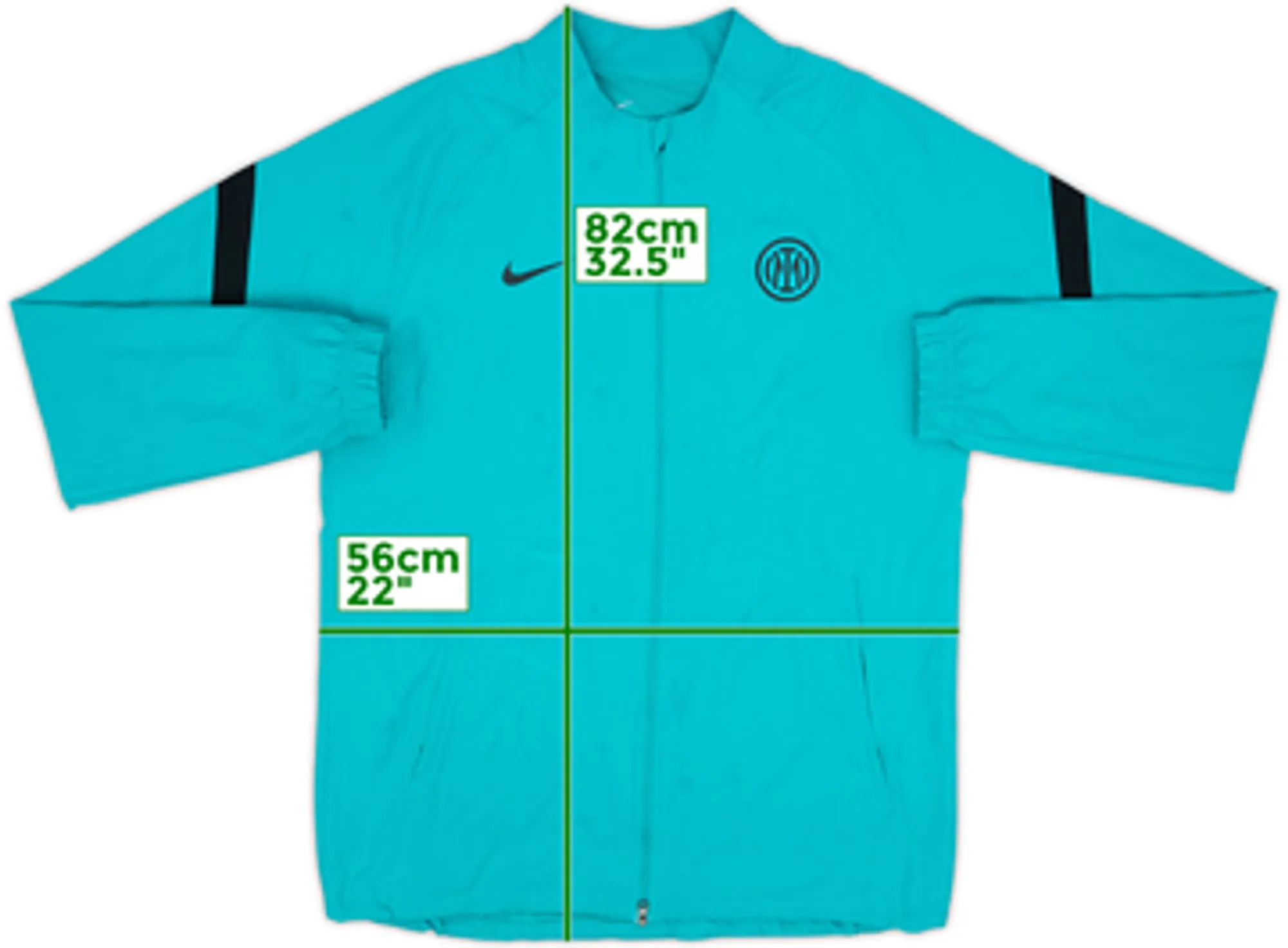 2021-22 Inter Milan Nike Track Jacket - 6/10 - (L)