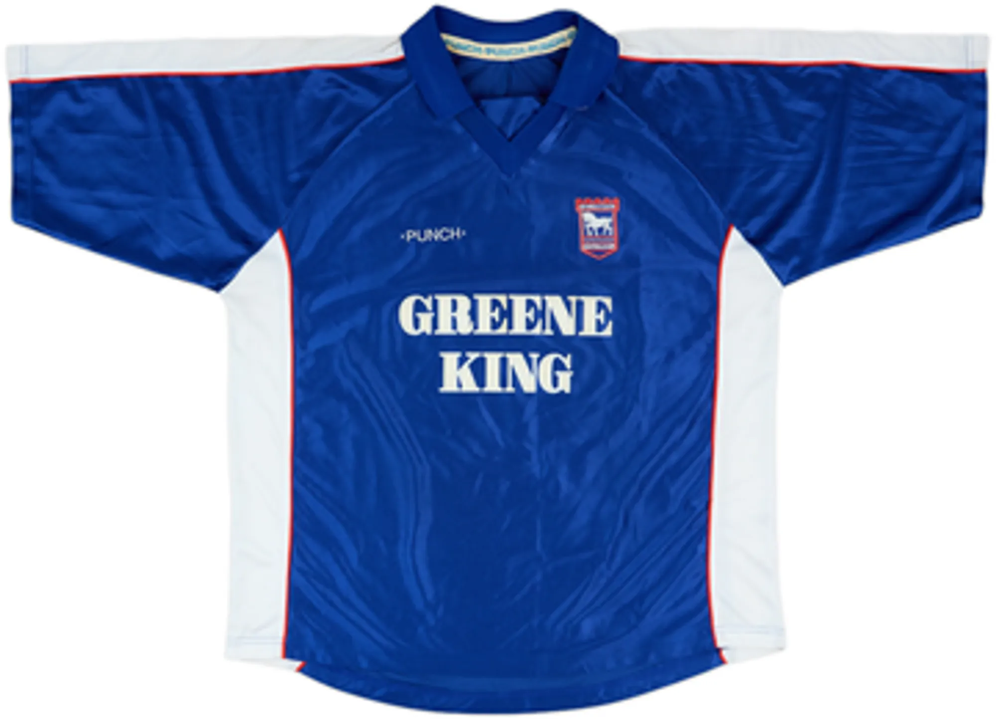 1999-01 Ipswich Home Shirt and Shorts - 8/10 - (XL)