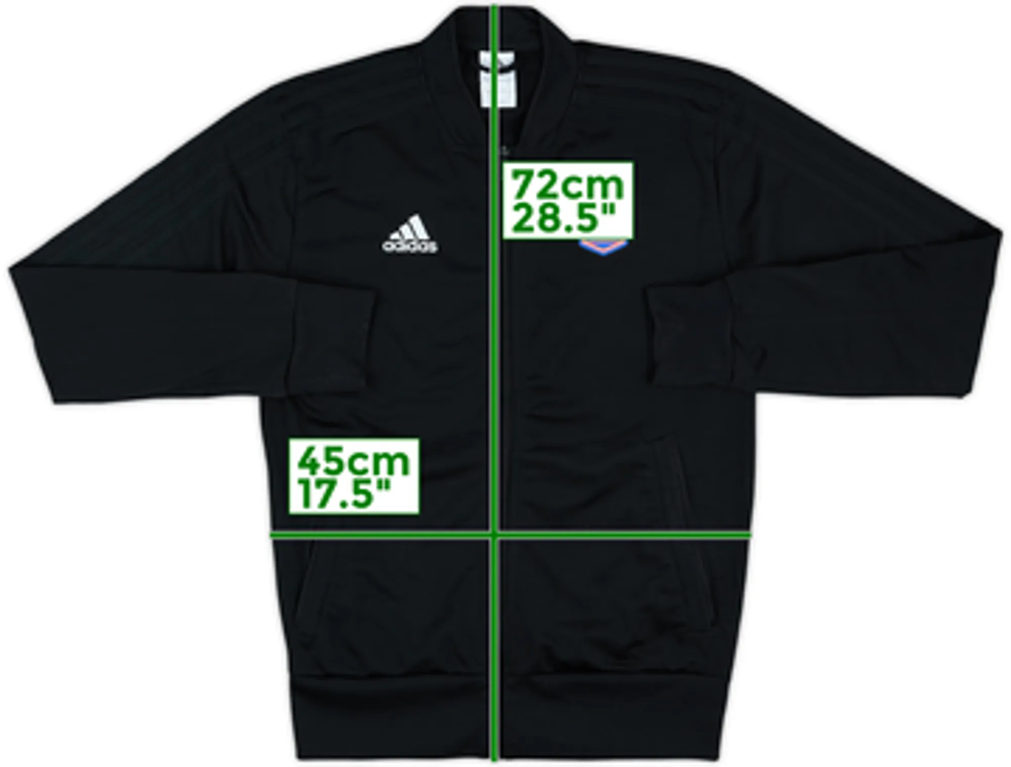 2016-17 Ipswich adidas Track Jacket - 8/10 - (S)