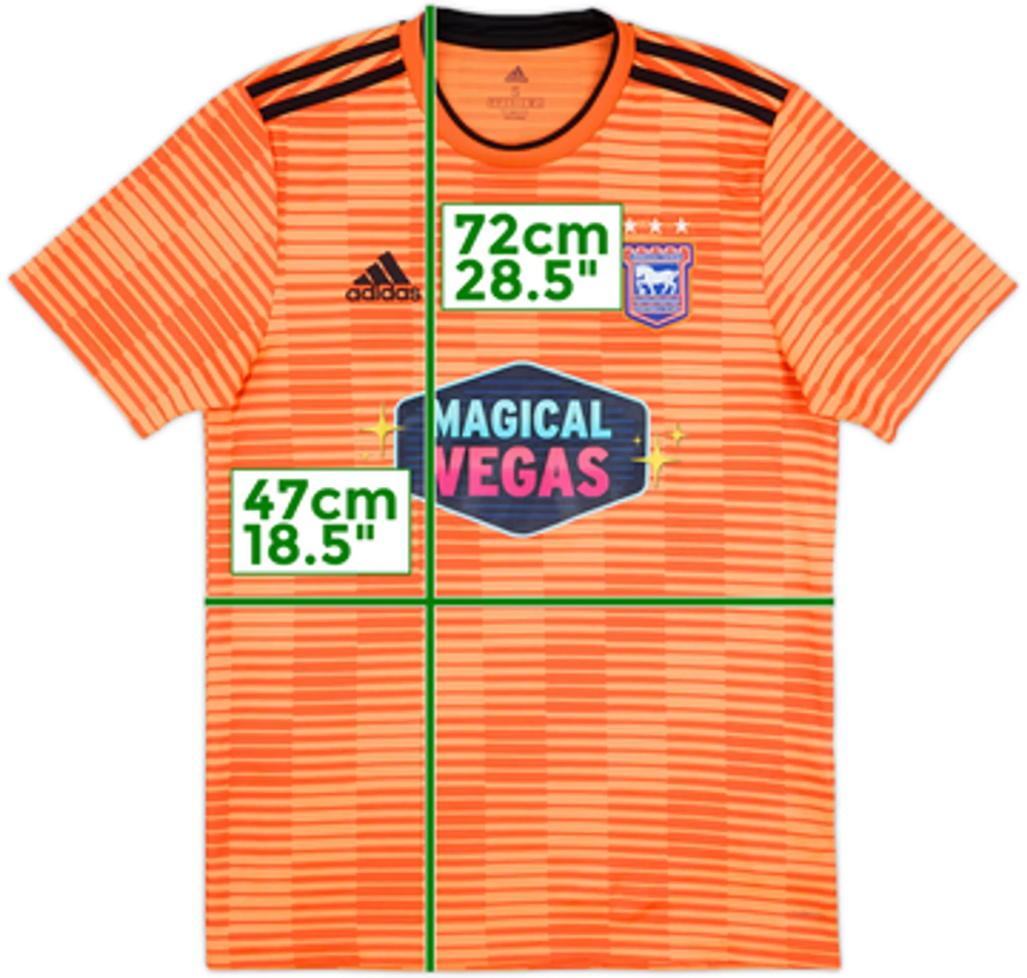 2019-20 Ipswich Town Third Shirt - 10/10 - (S)