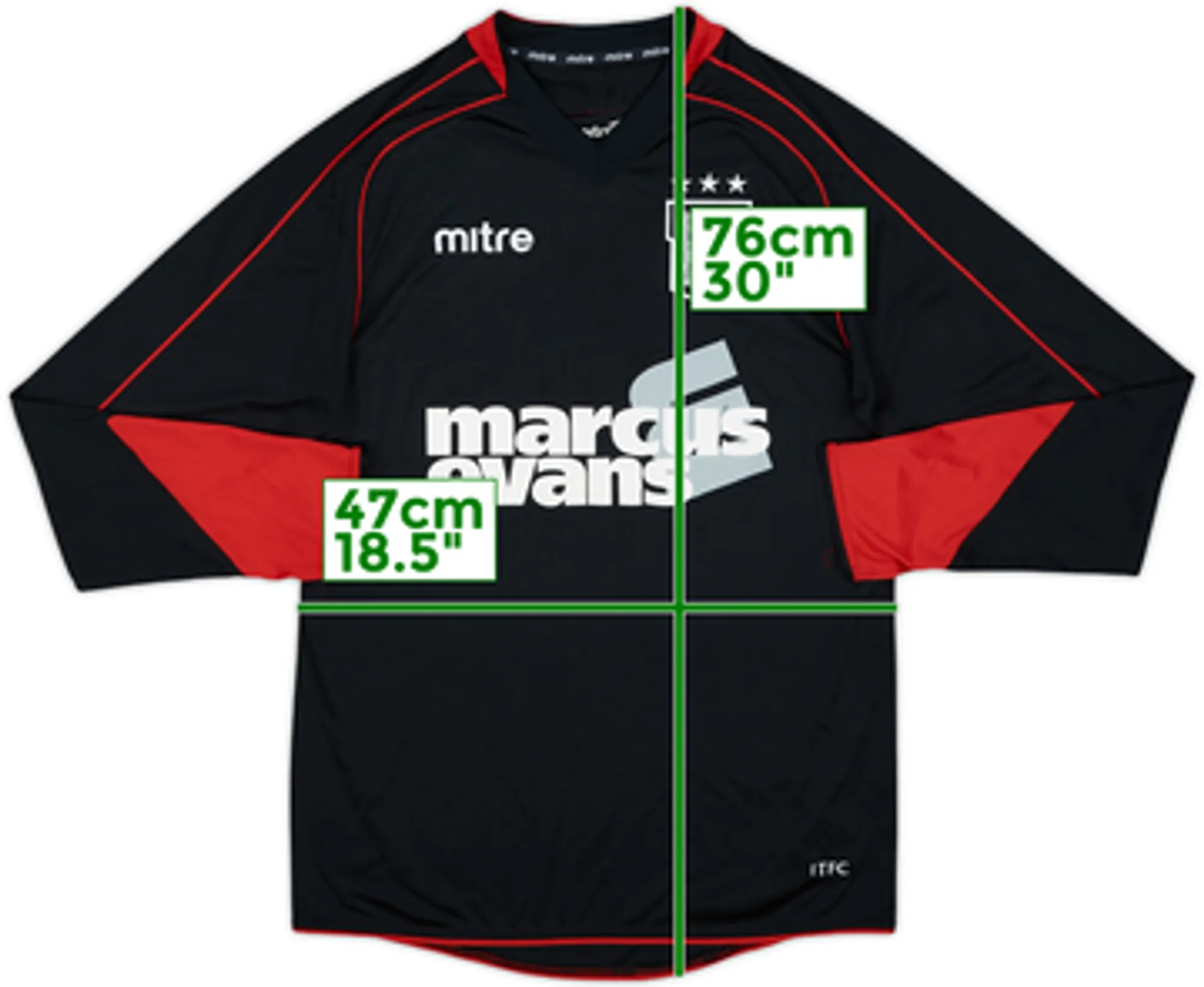 2012-13 Ipswich GK Shirt - 6/10 - (S)