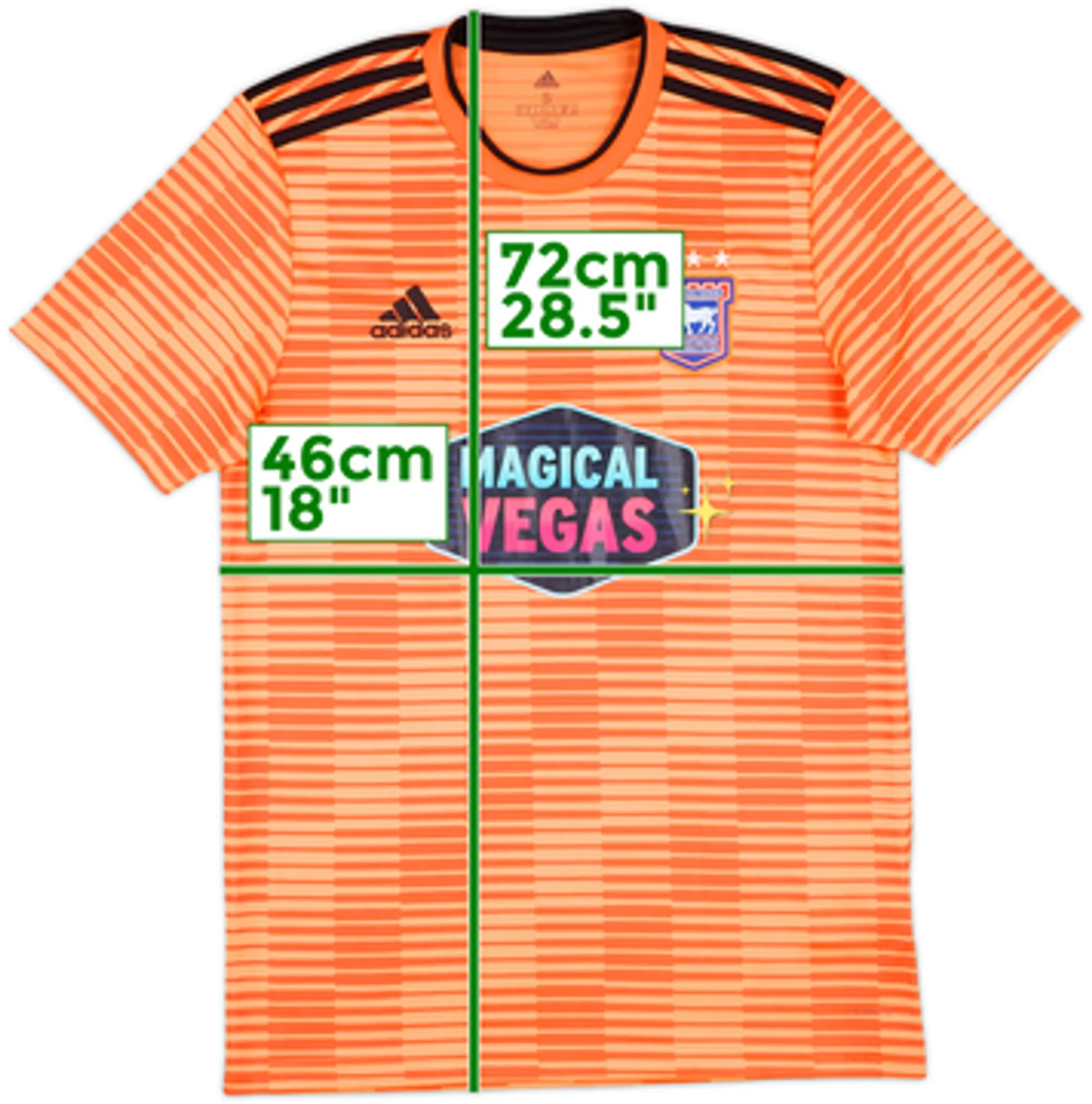 2018-20 Ipswich Away Shirt - 8/10 - (S)
