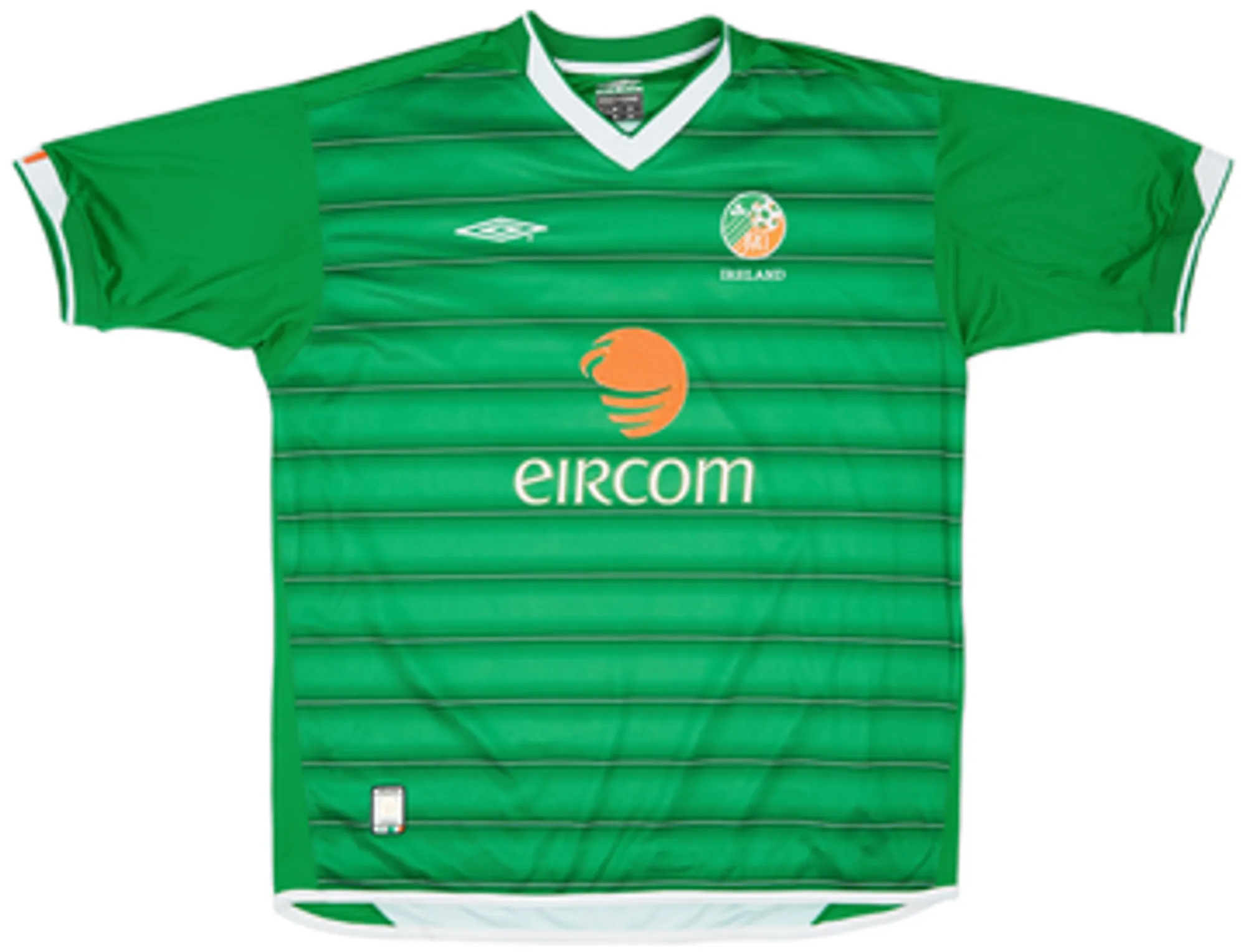 2003-04 Ireland Home Shirt R. Keane #10VXXL