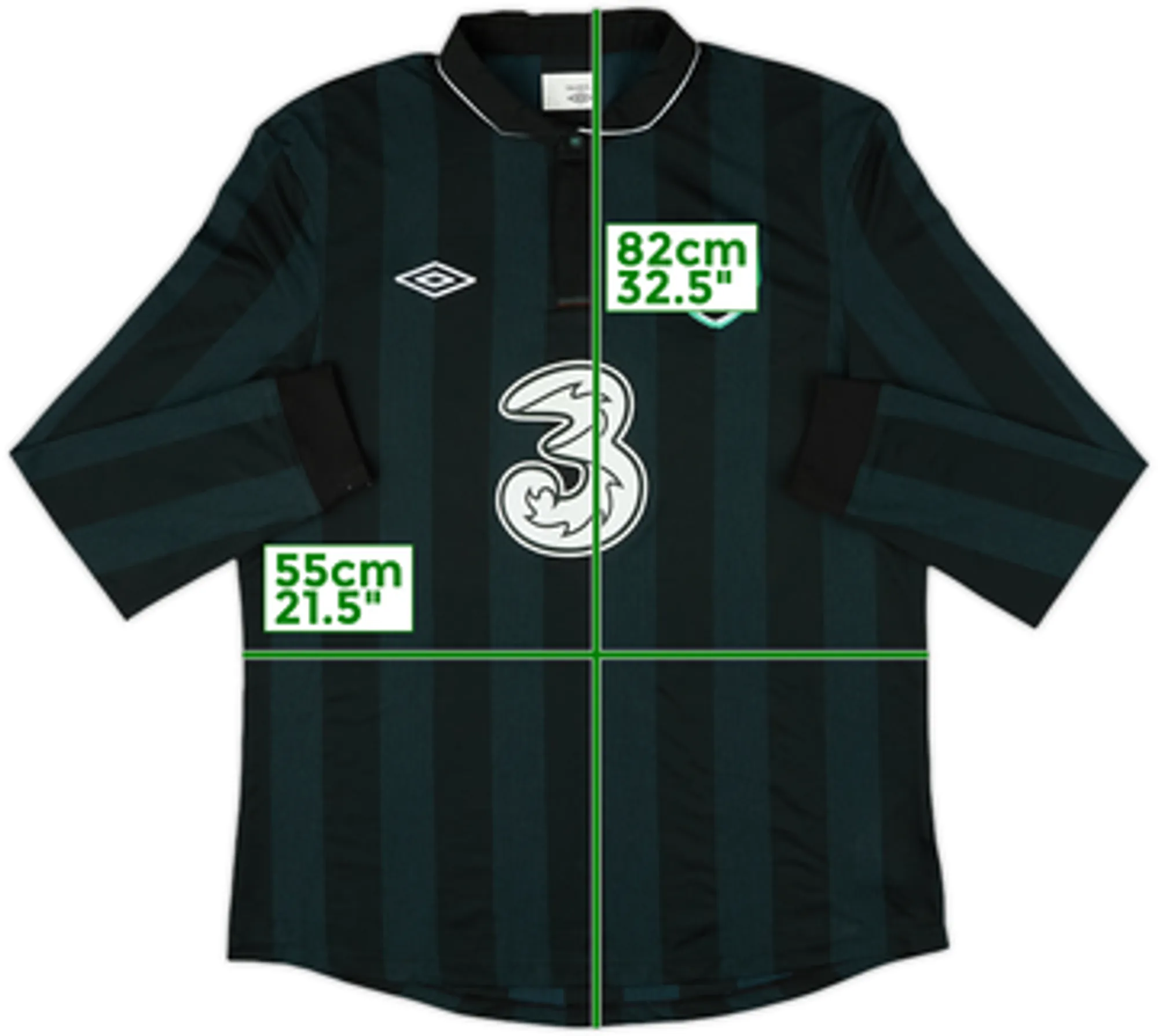 2013-14 Ireland Away L/S Shirt - 7/10 - (XL)