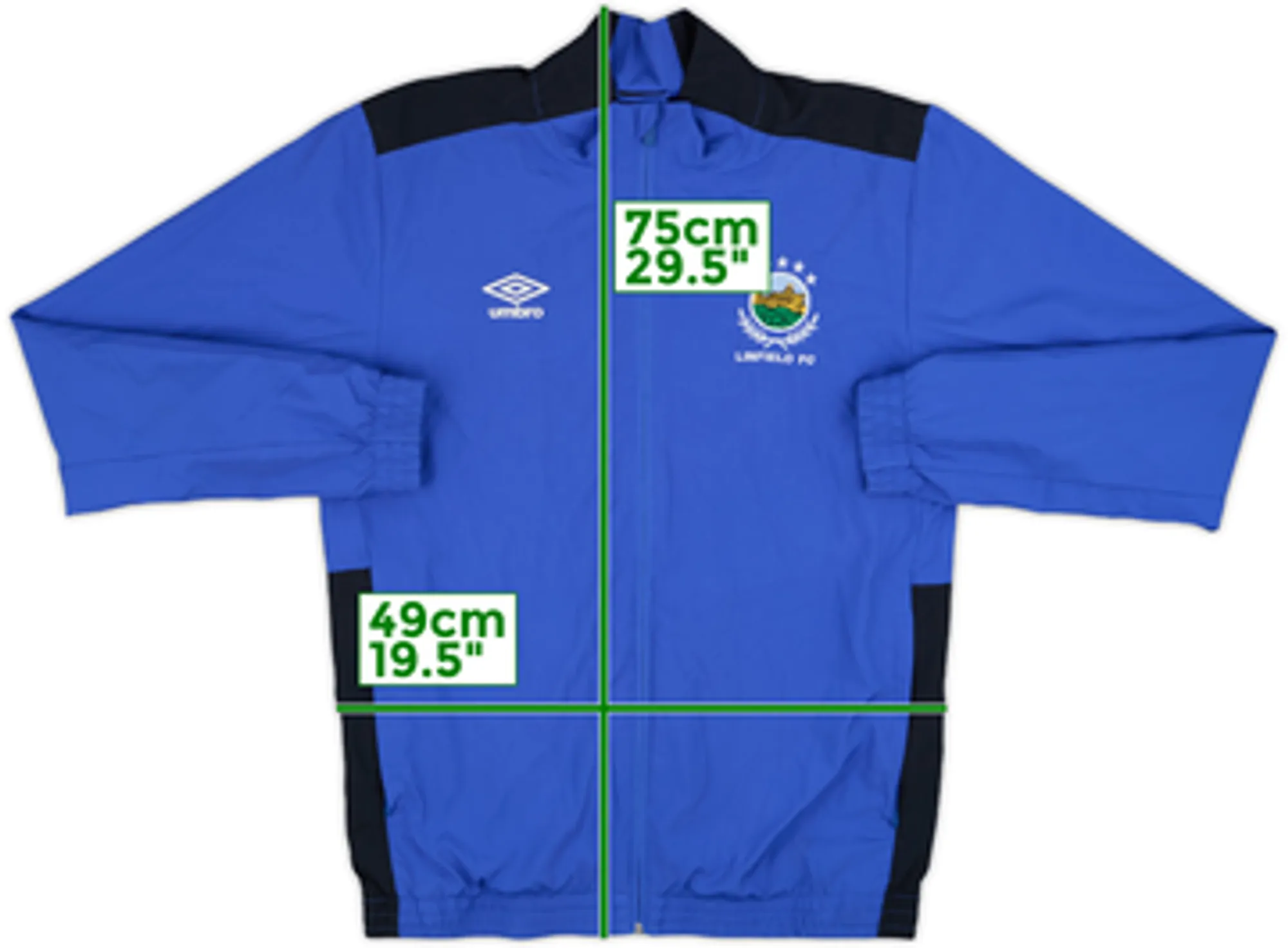 2017-18 Linfield Umbro Track Jacket - 10/10 - (M)