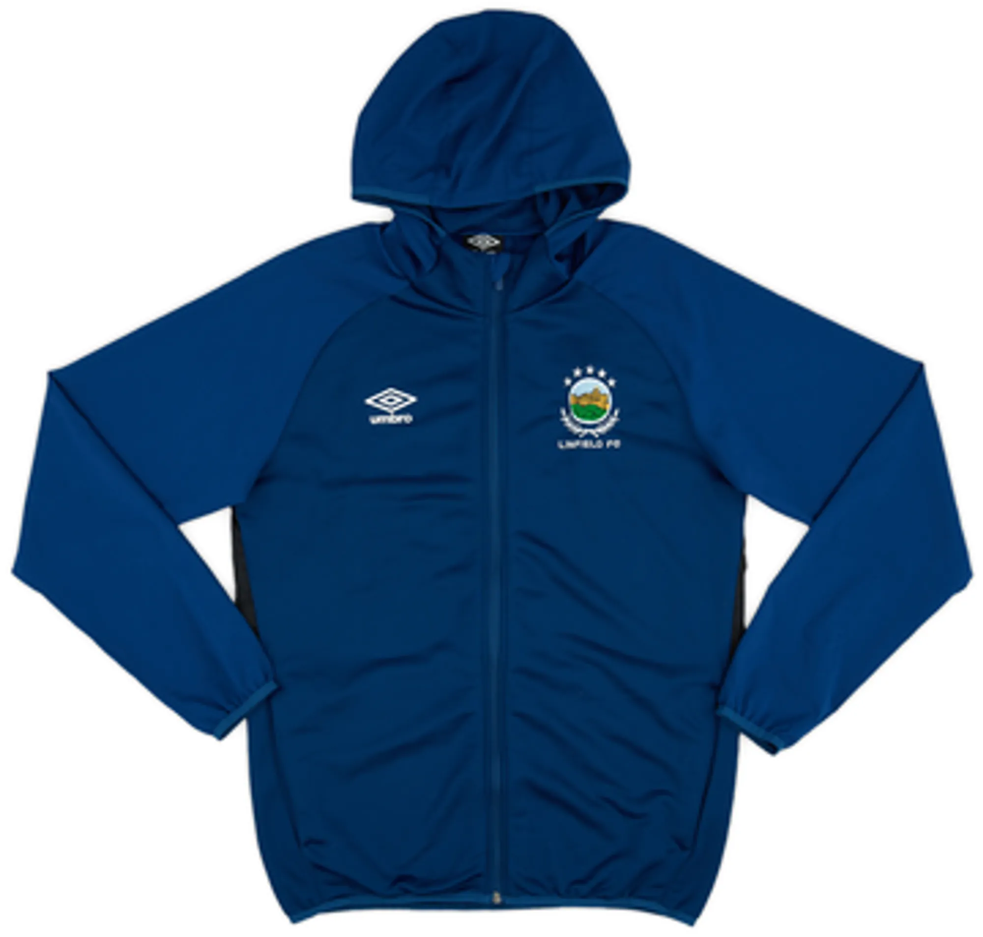 2016-17 Linfield Umbro Hooded Track Jacket - 9/10 - (M)