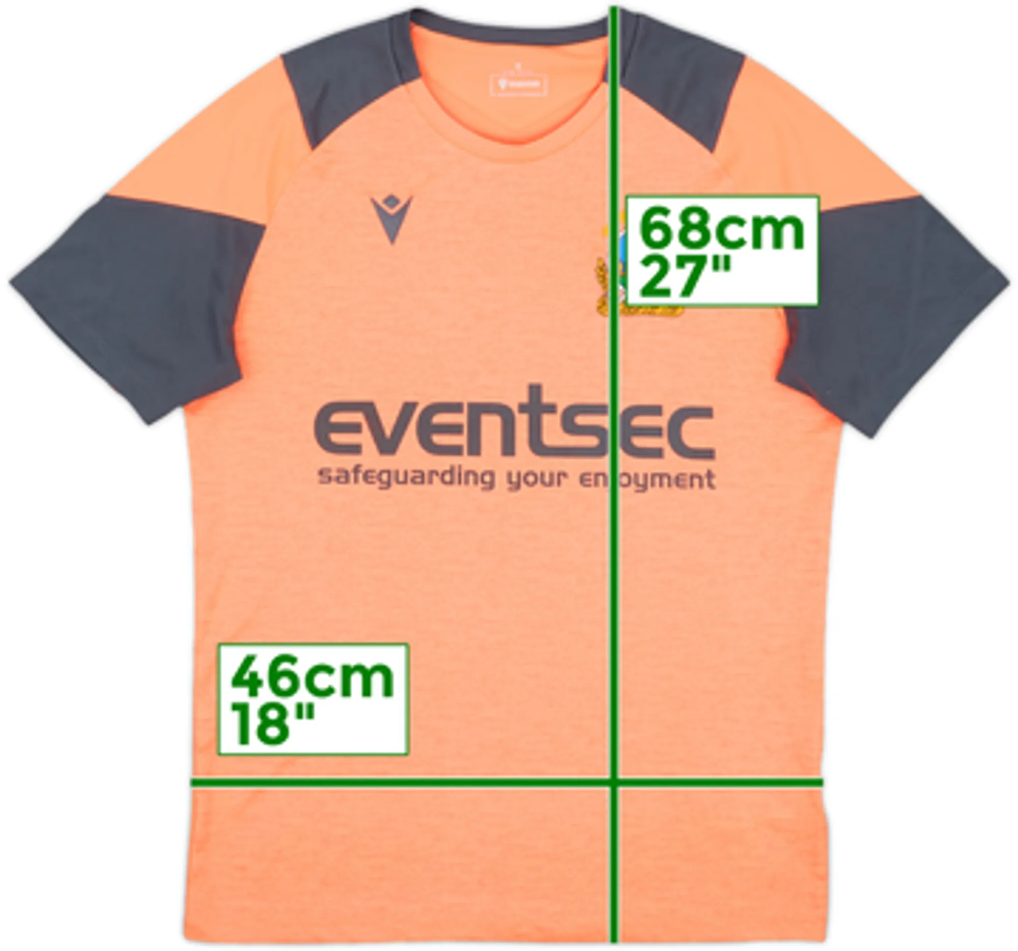 2021-22 Linfield Macron Training Shirt - 10/10 - (S)