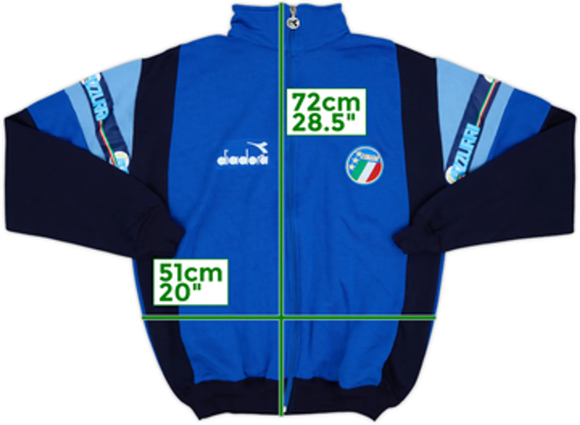 1990 Italy Diadora Track Jacket - 10/10 - (M)