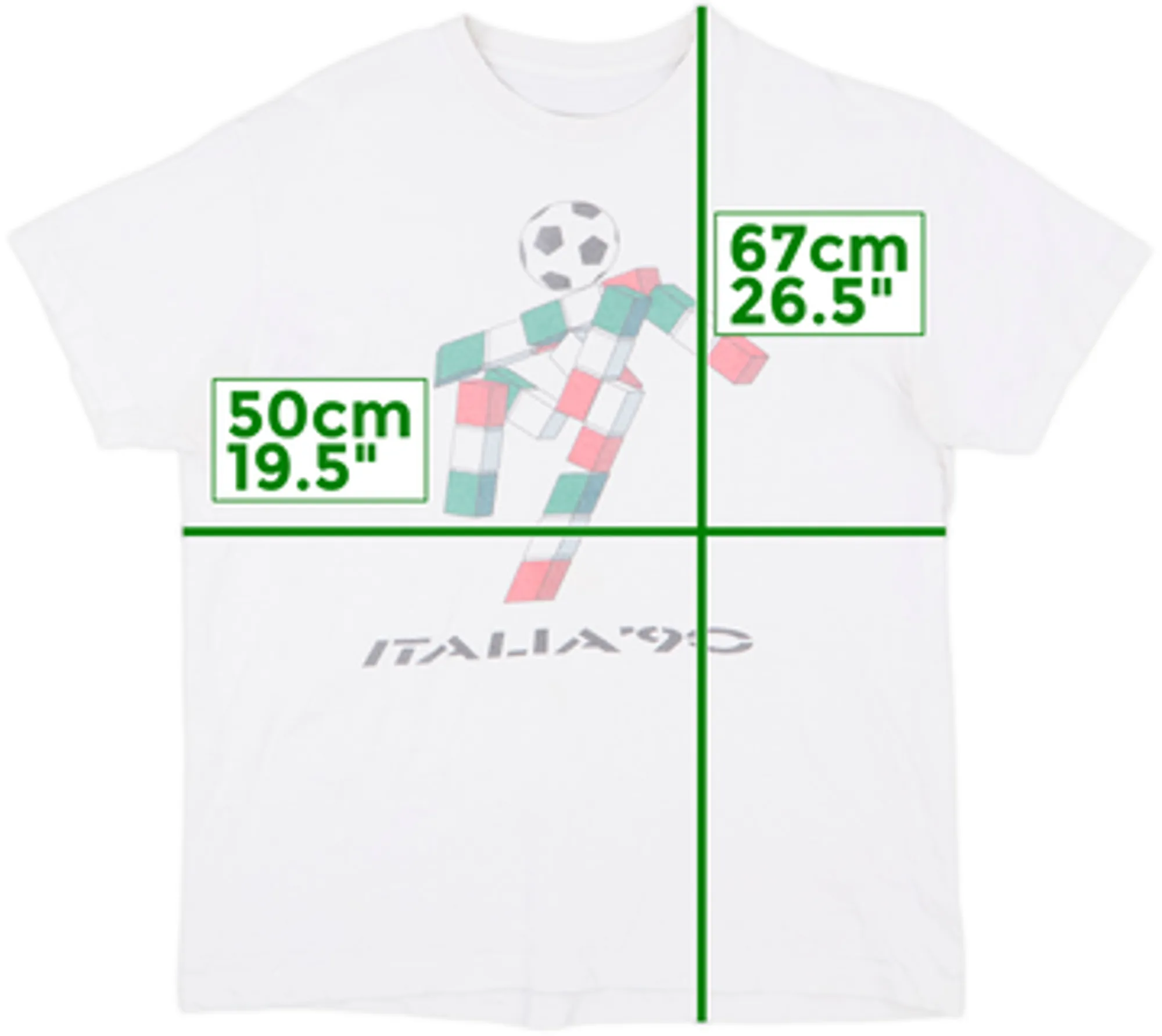 1990 Italy Graphic Tee - 6/10 - (S)
