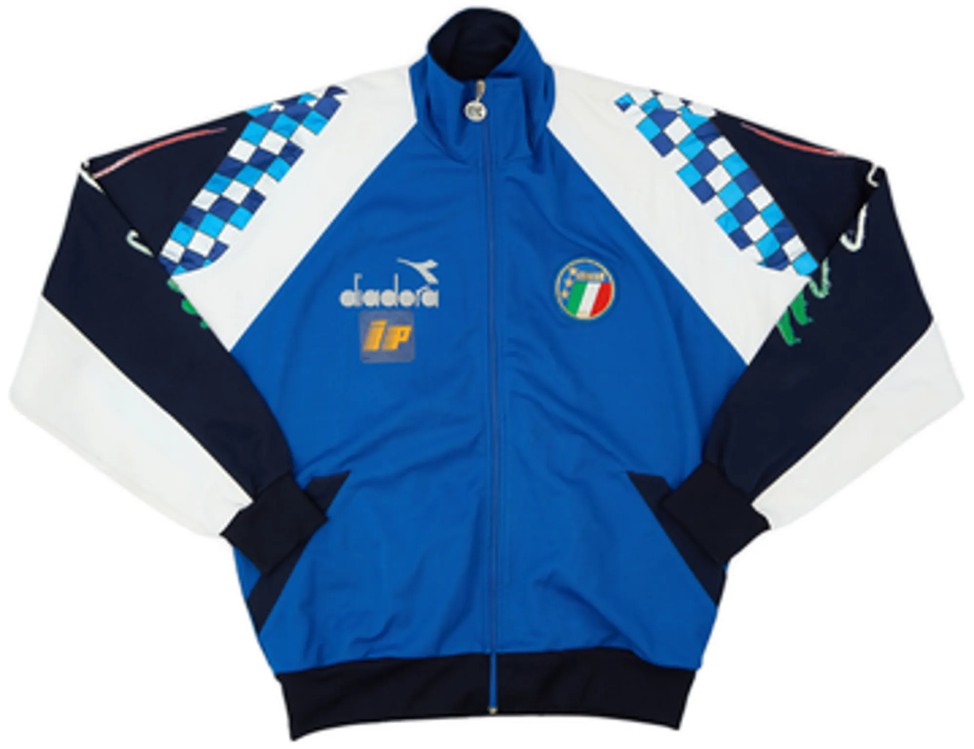 1990-91 Italy Diadora Track Jacket - 8/10 - (L)