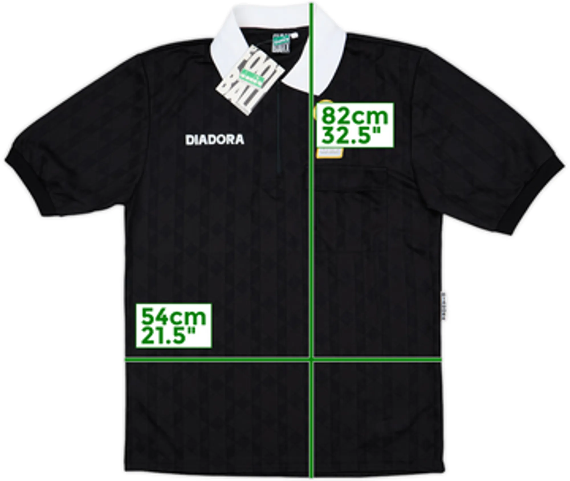 1990s Italy FIGC Diadora Referee Shirt (L)