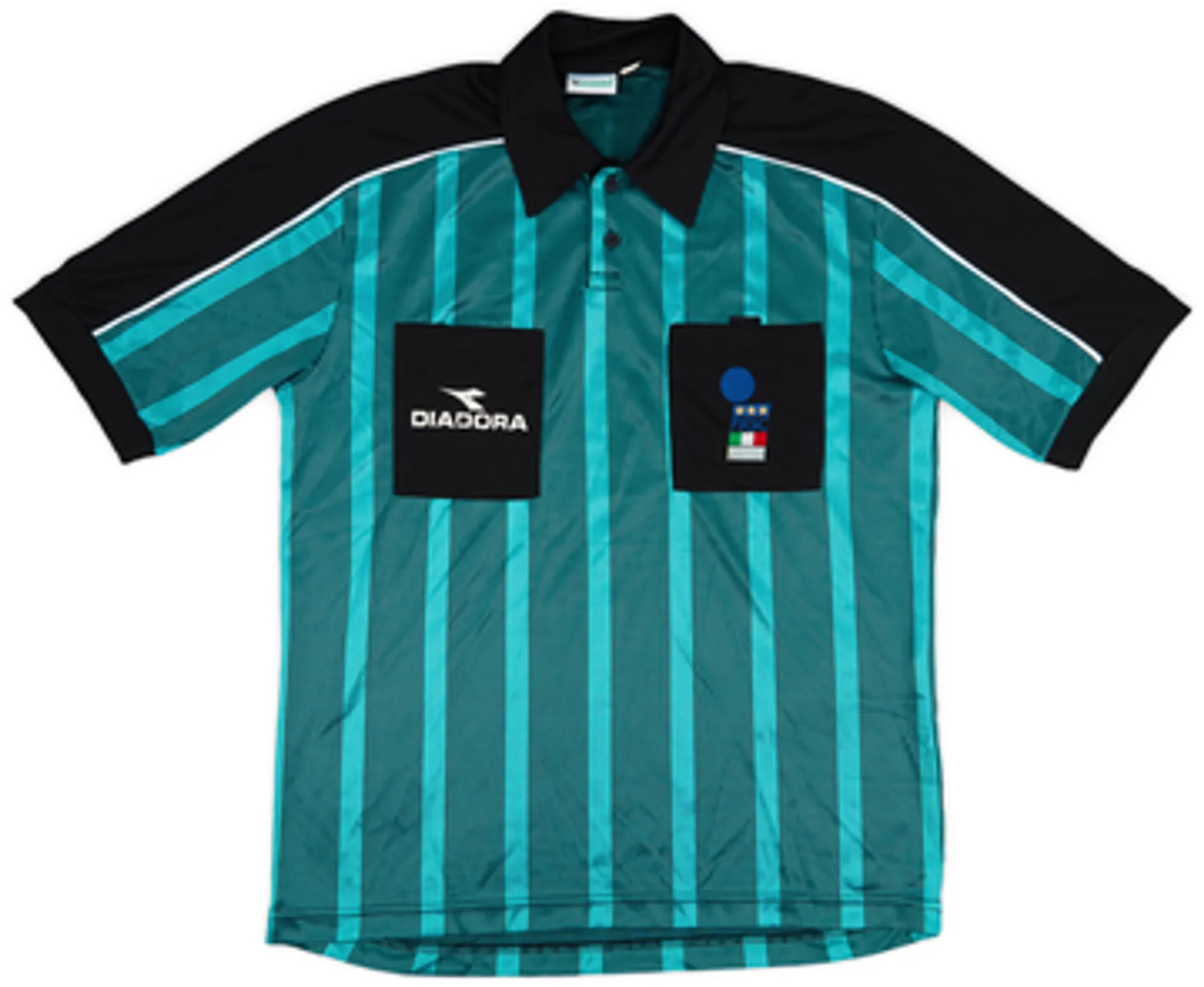 1990s Italy FIGC Diadora Referee Shirt - 7/10 - (L)