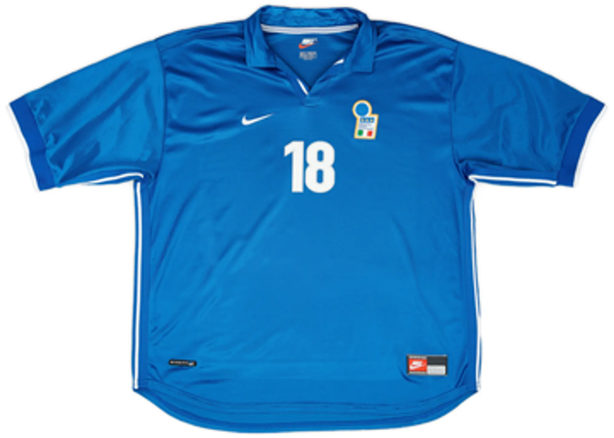 1997-98 Italy Home Shirt Baggio #18EL