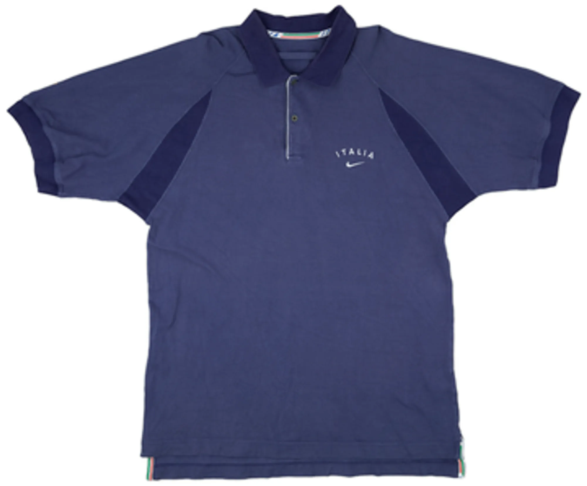 1997-98 Italy Nike Polo Shirt - 7/10 - (L)